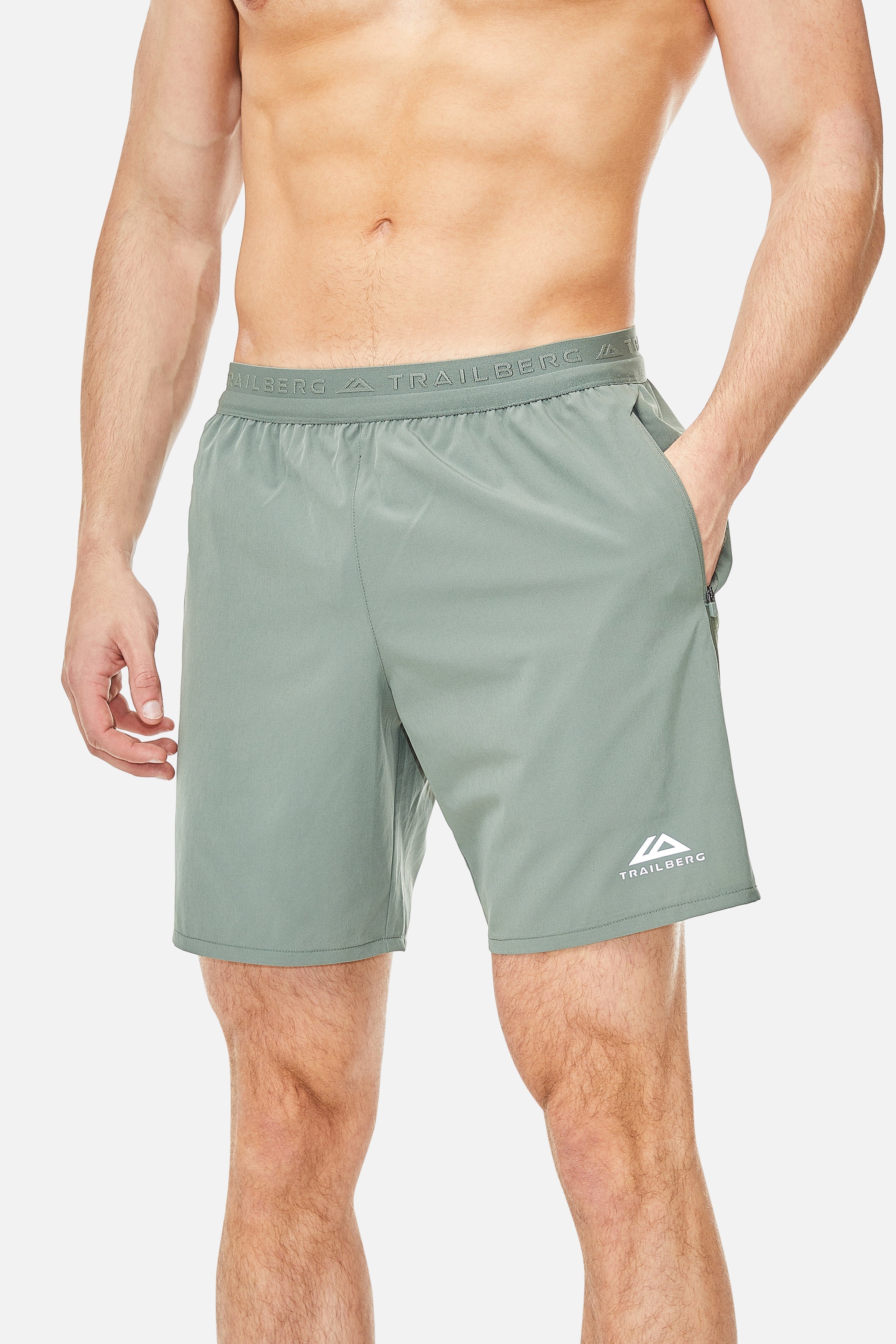 Triathlon SS25 Short - Pine Dust/Dark Fern