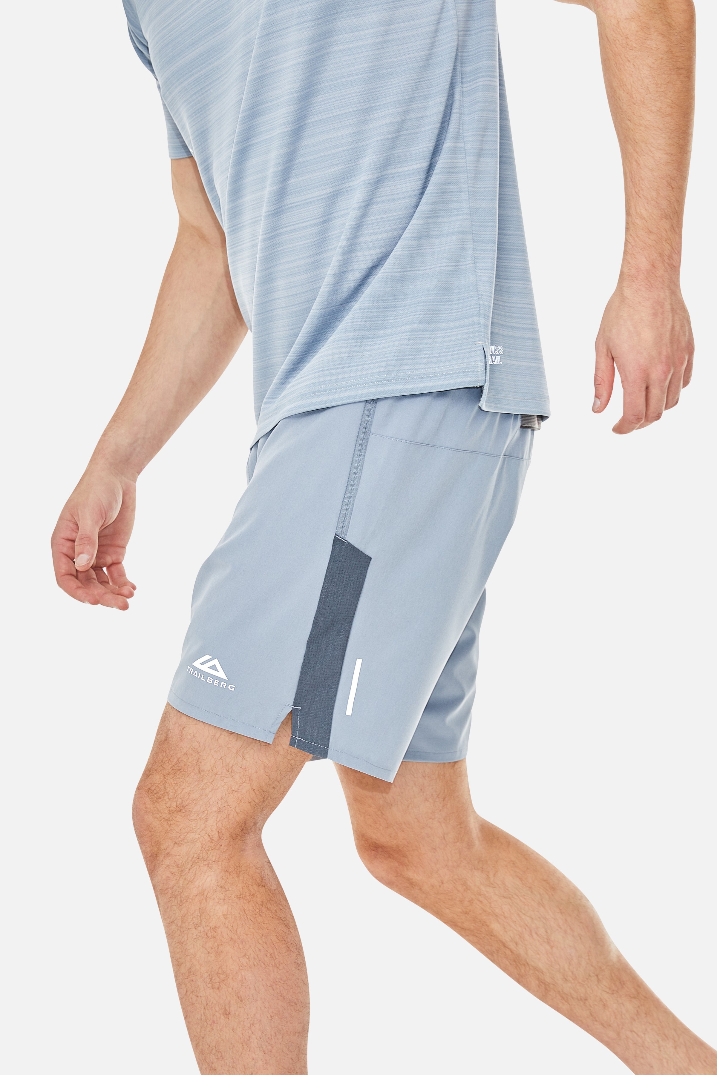 Triathlon SS25 Short - Cloud Haze/Storm Grey