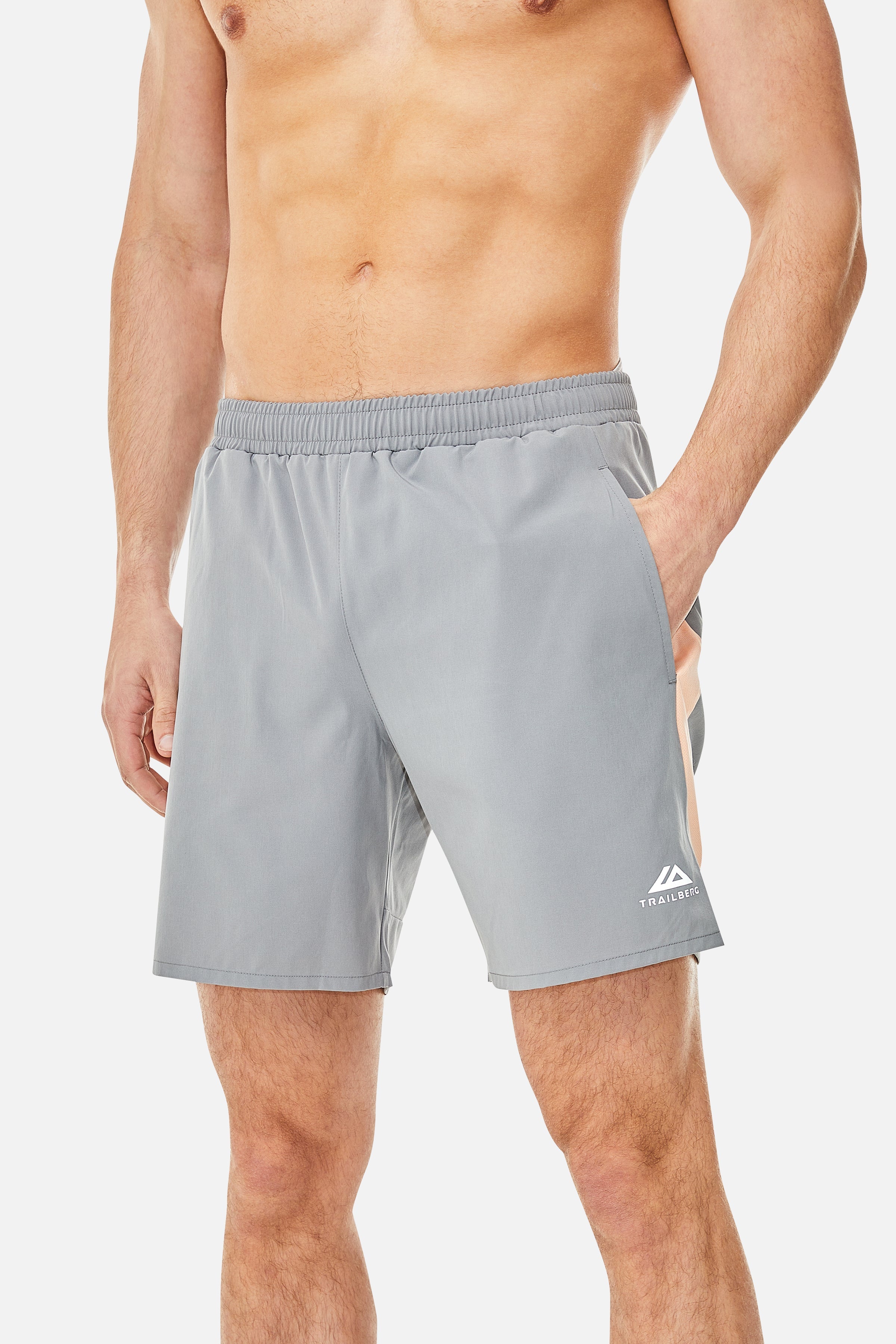 Cloud SS25 Short - Peach Nectar/Moon Grey