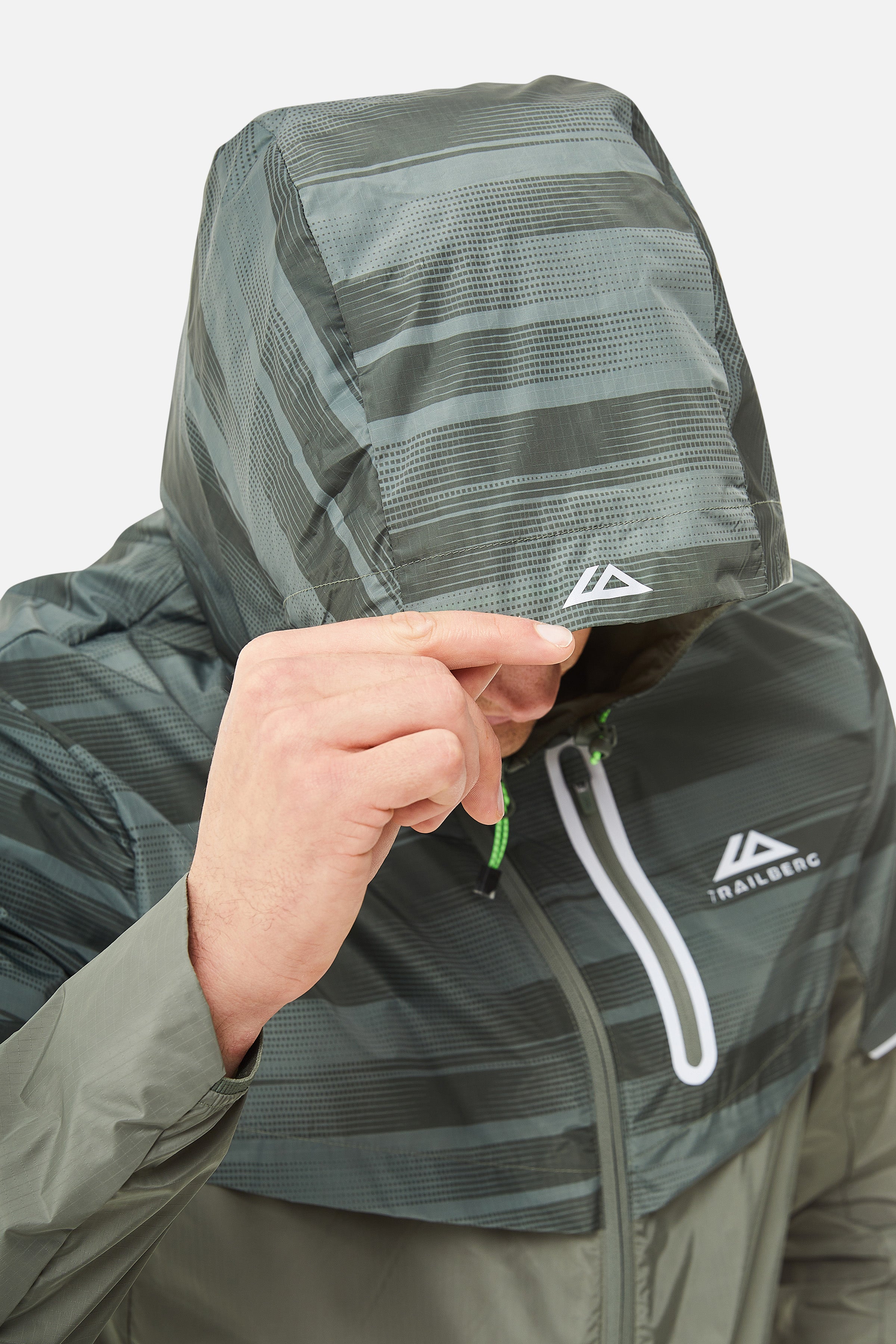 Dimension 2.0 Windbreaker - Pine Dust/Dark Fern