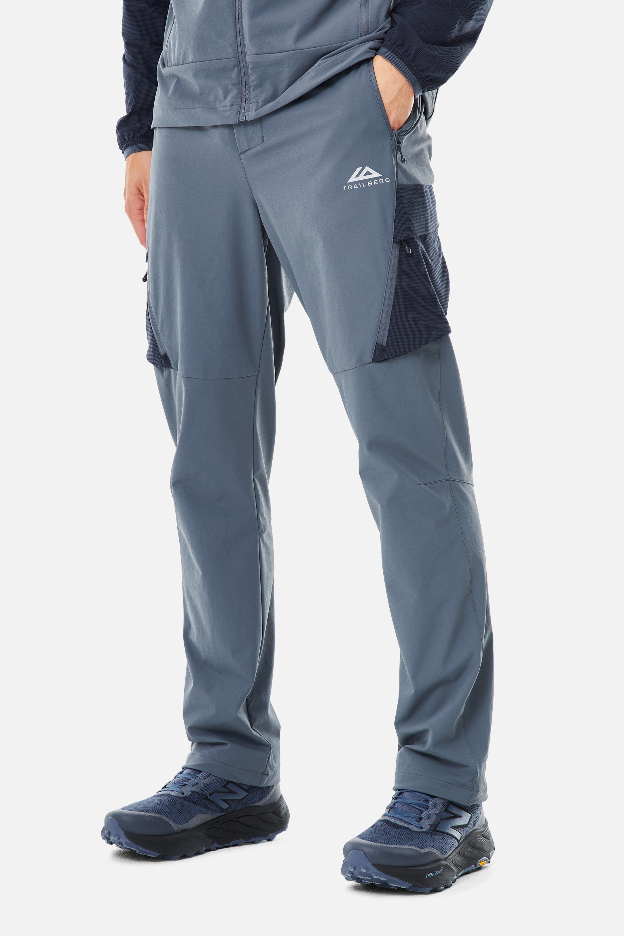 Faltenjura 2.0 Pant - Storm Grey/Deep Ocean