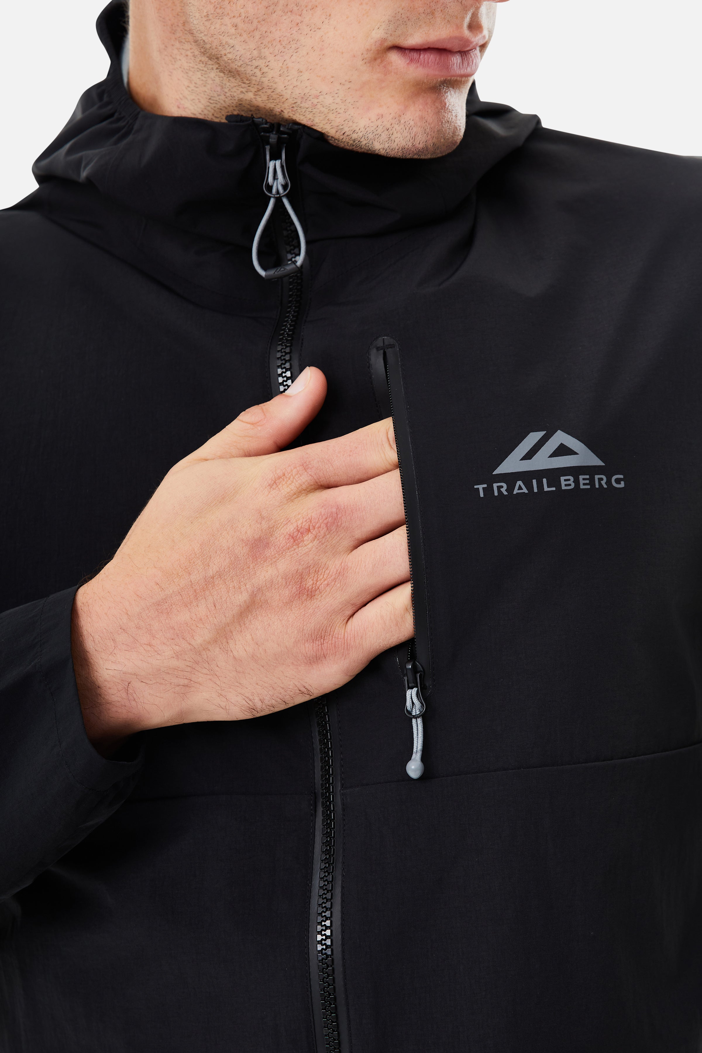 Longitude Shell Jacket - Black