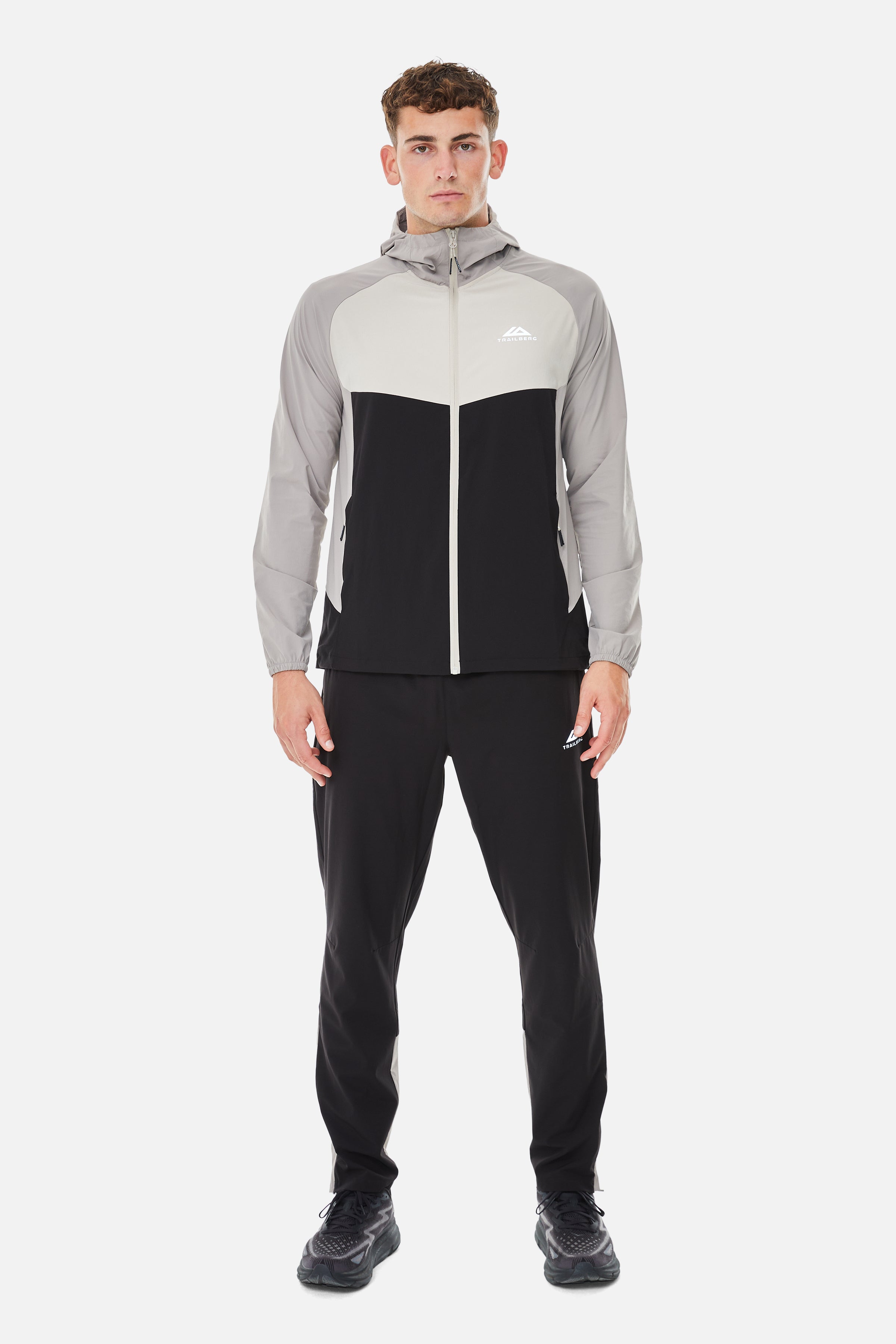 Focus Tracksuit - Fossil Brown/Pale Taupe/Black