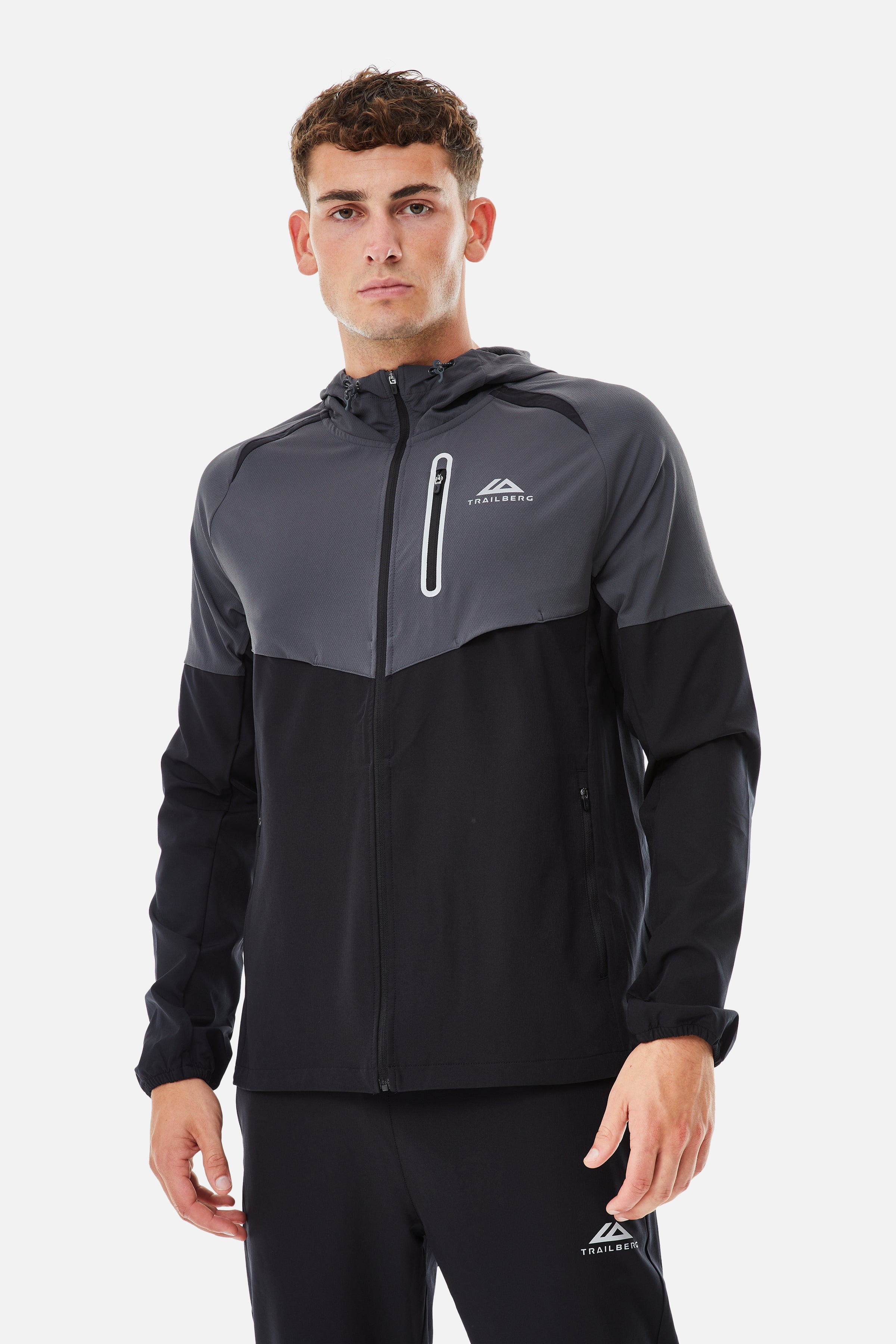 AW25 Cloud Tracksuit - Black/Volcano Grey