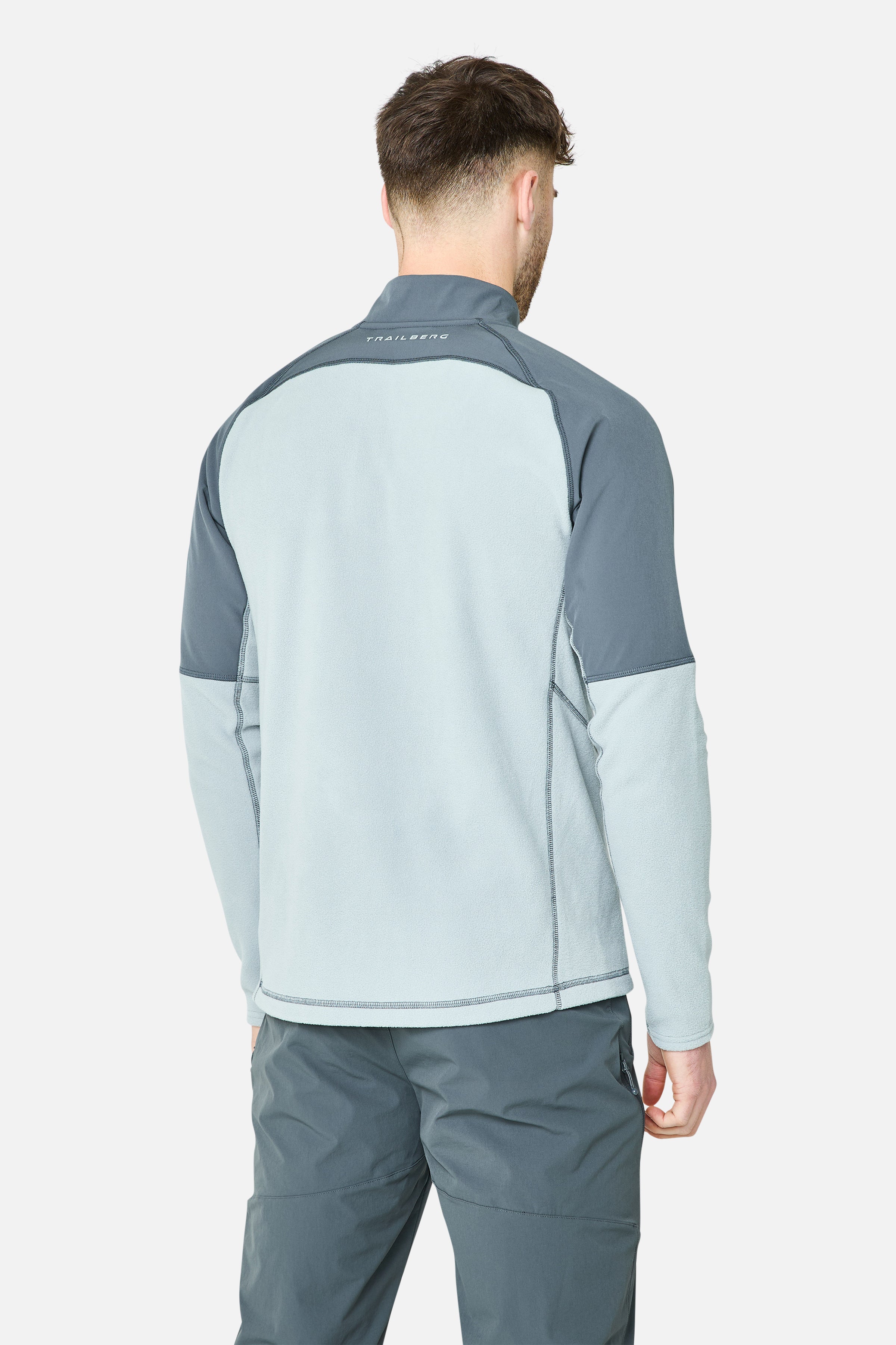 Sierra Microfleece 1/4 Zip - Lunar Grey/Graphite Grey