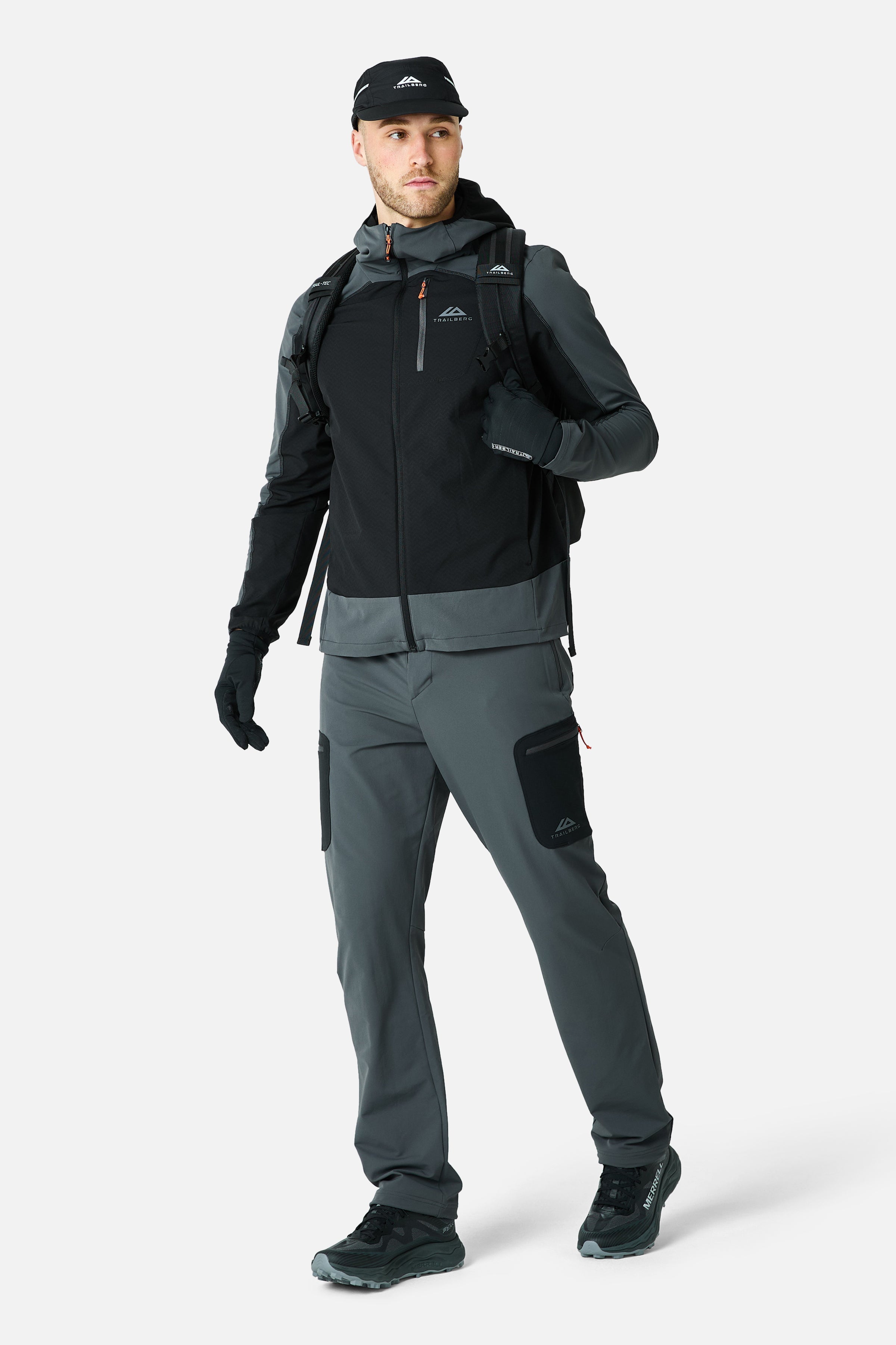 Caldera Outdoor Pant - Volcano Grey/Black