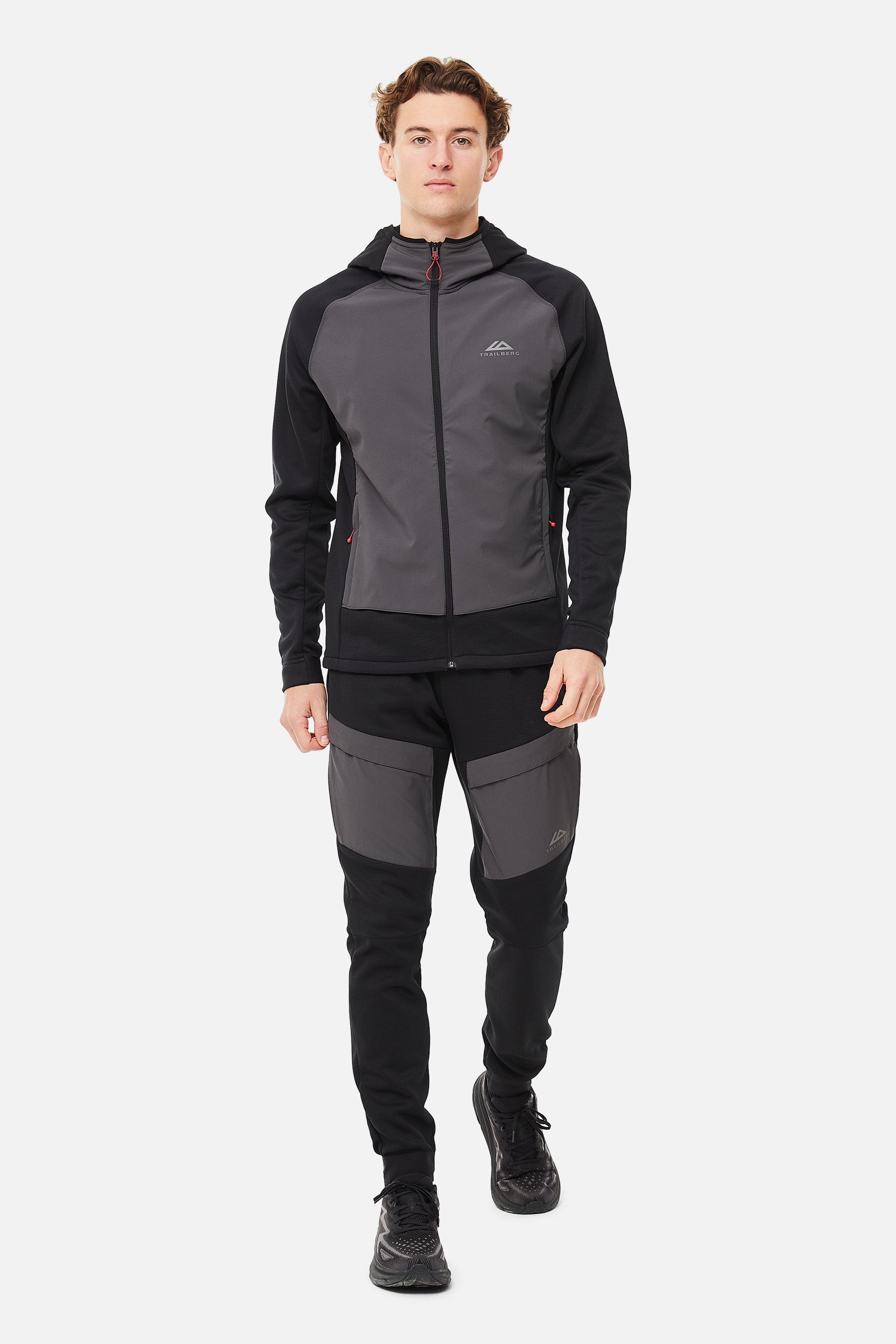 Glacier Fleece Pant - Black/Grey