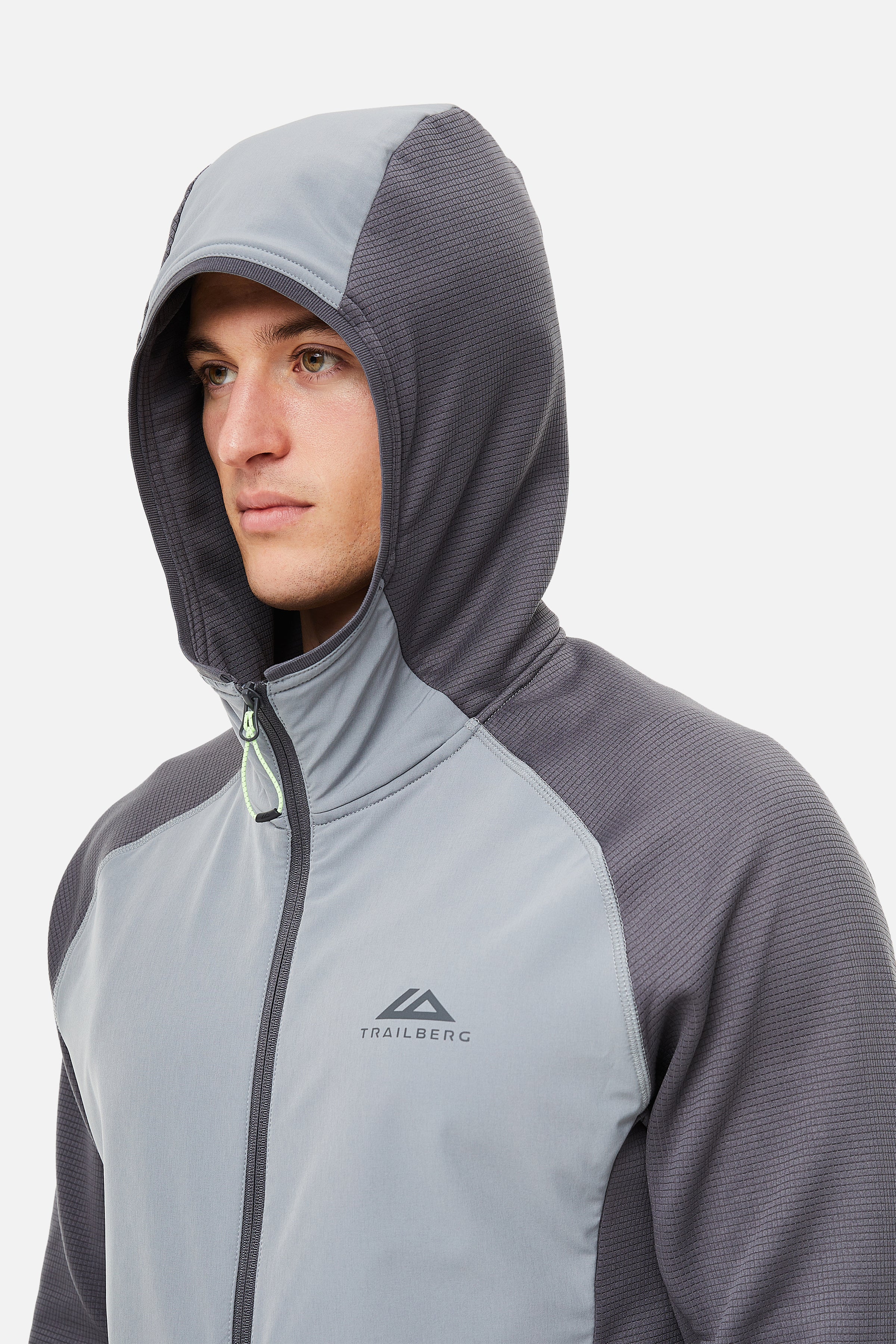 Glacier Fleece Tracksuit - Charcoal/Grey