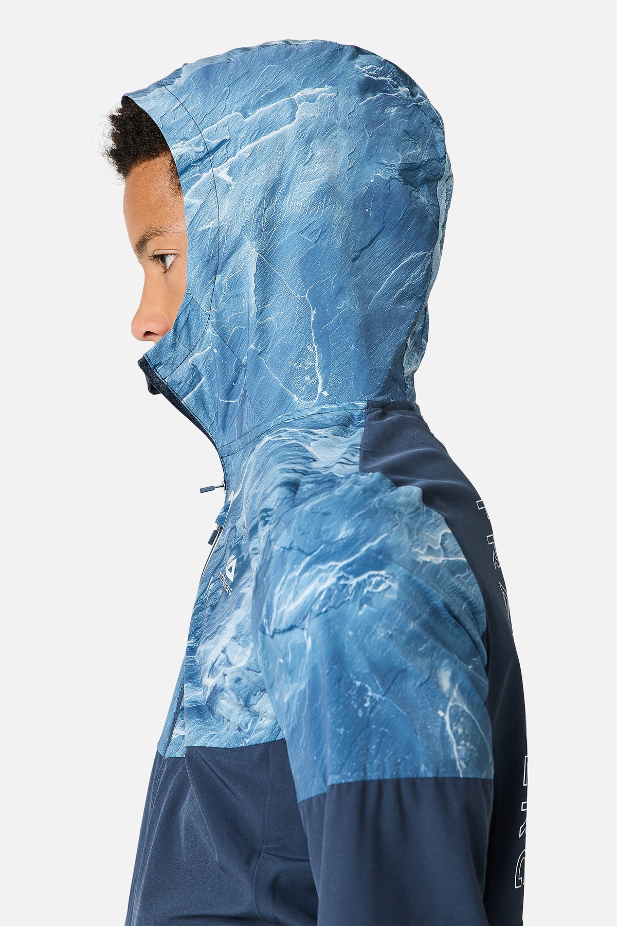 Boys Slate Windbreaker - Storm Blue/Washed Indigo