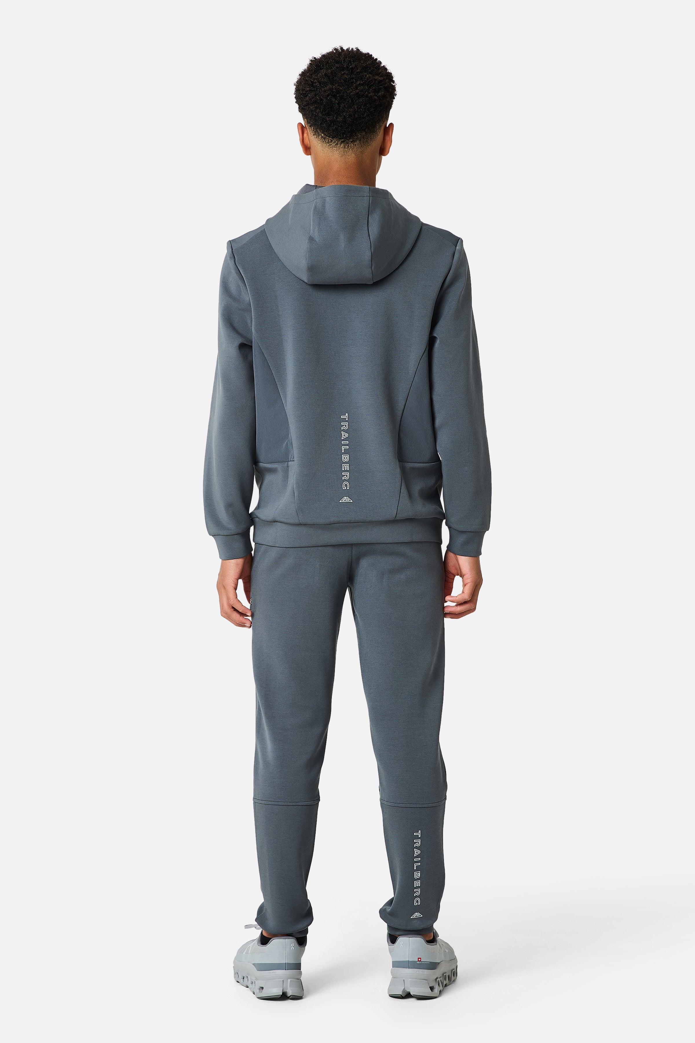 Boys Stormlight Tracksuit - Graphite Grey/Lunar Grey