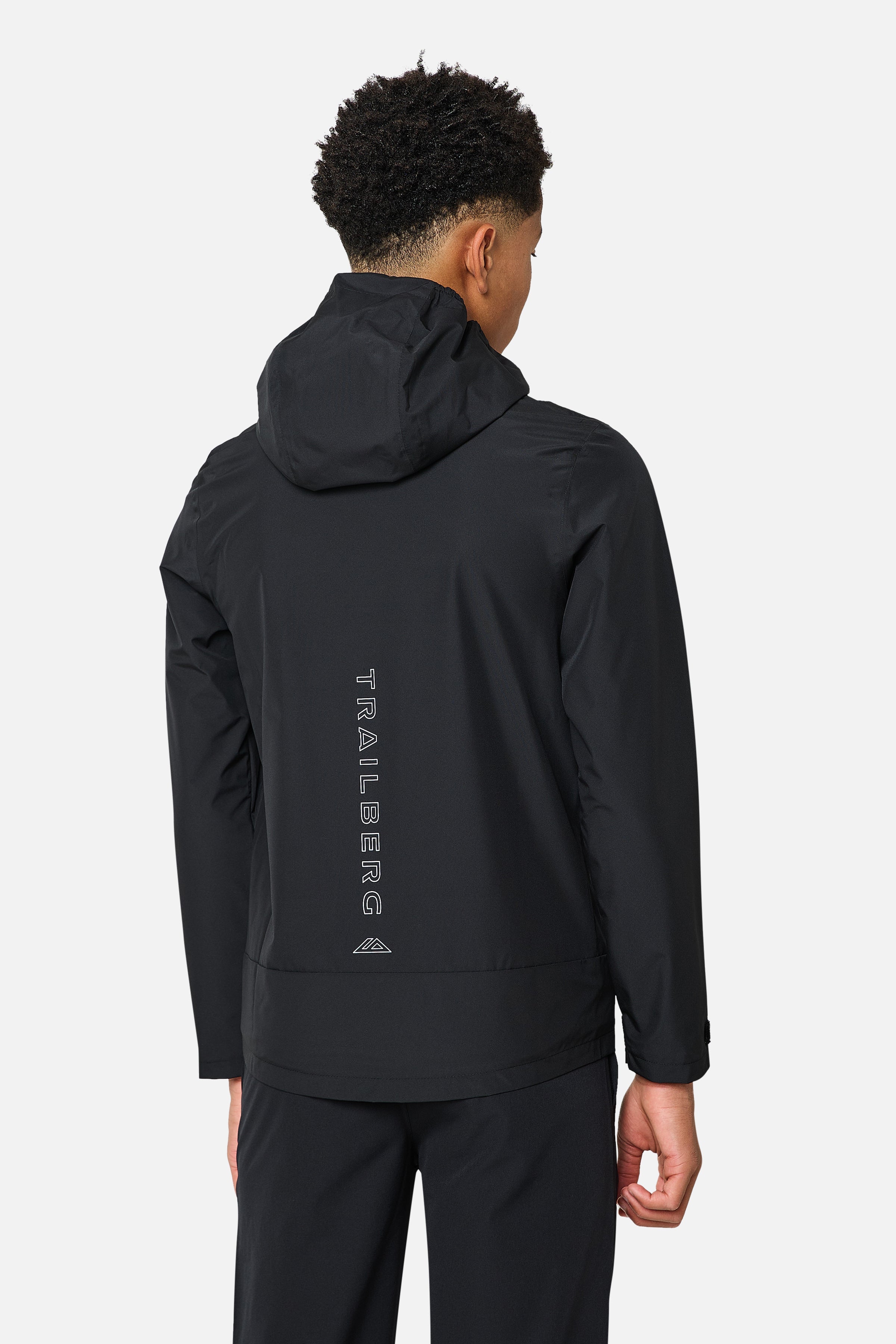 Boys Windcrest Weatherproof Jacket - Black