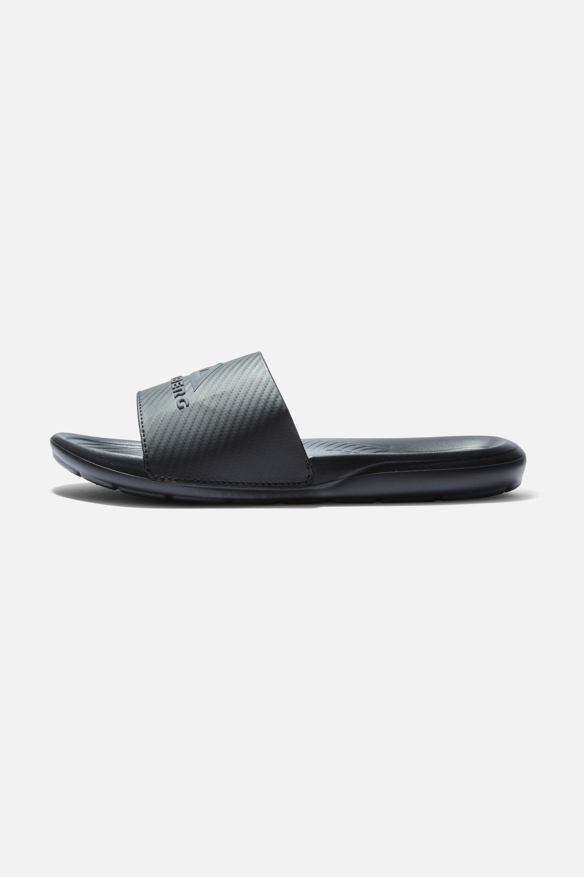 Carbon Slide - Zwart/Vulkaan Grijs