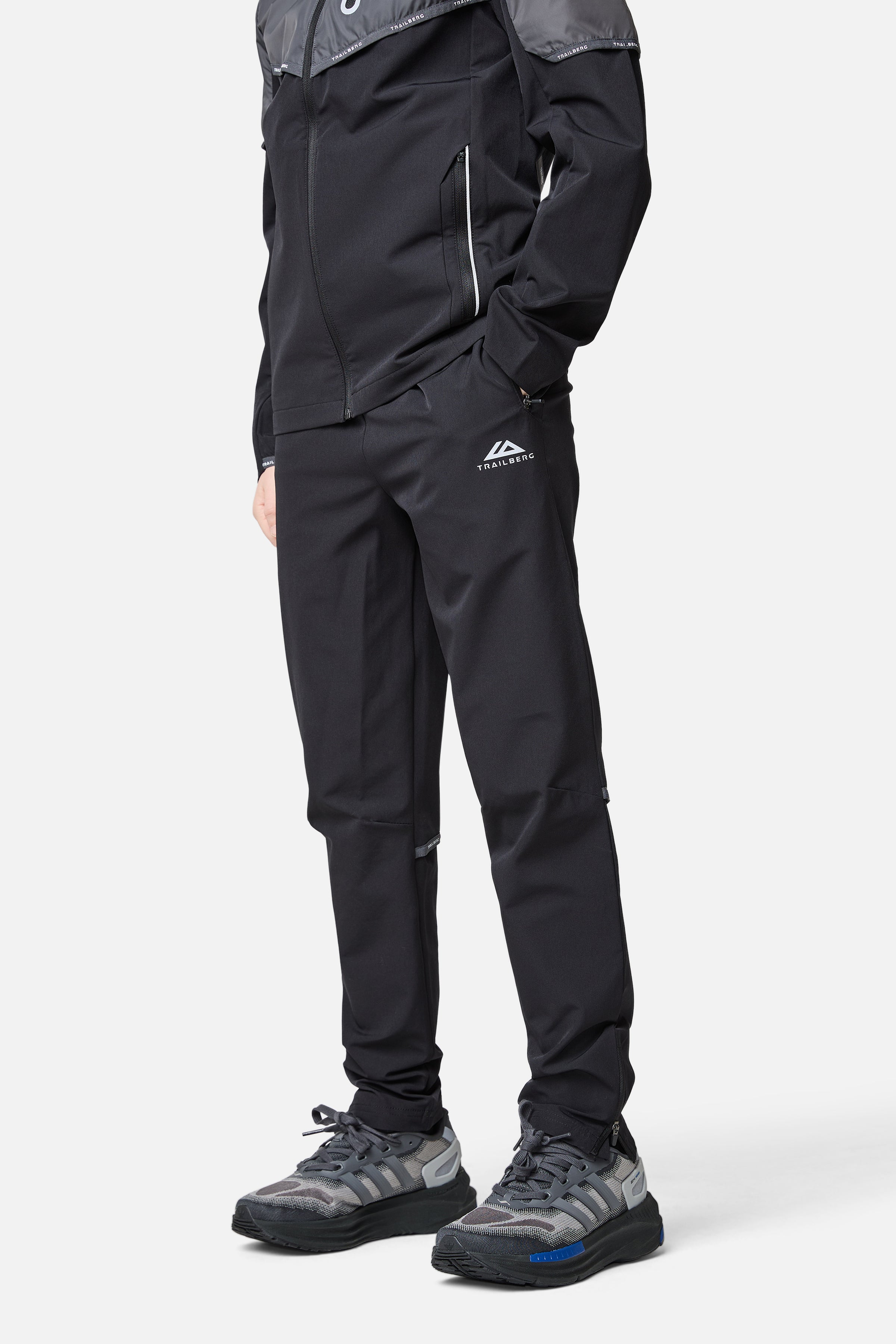 Boys Vertigo Tape Pant - Black/Volcano Grey