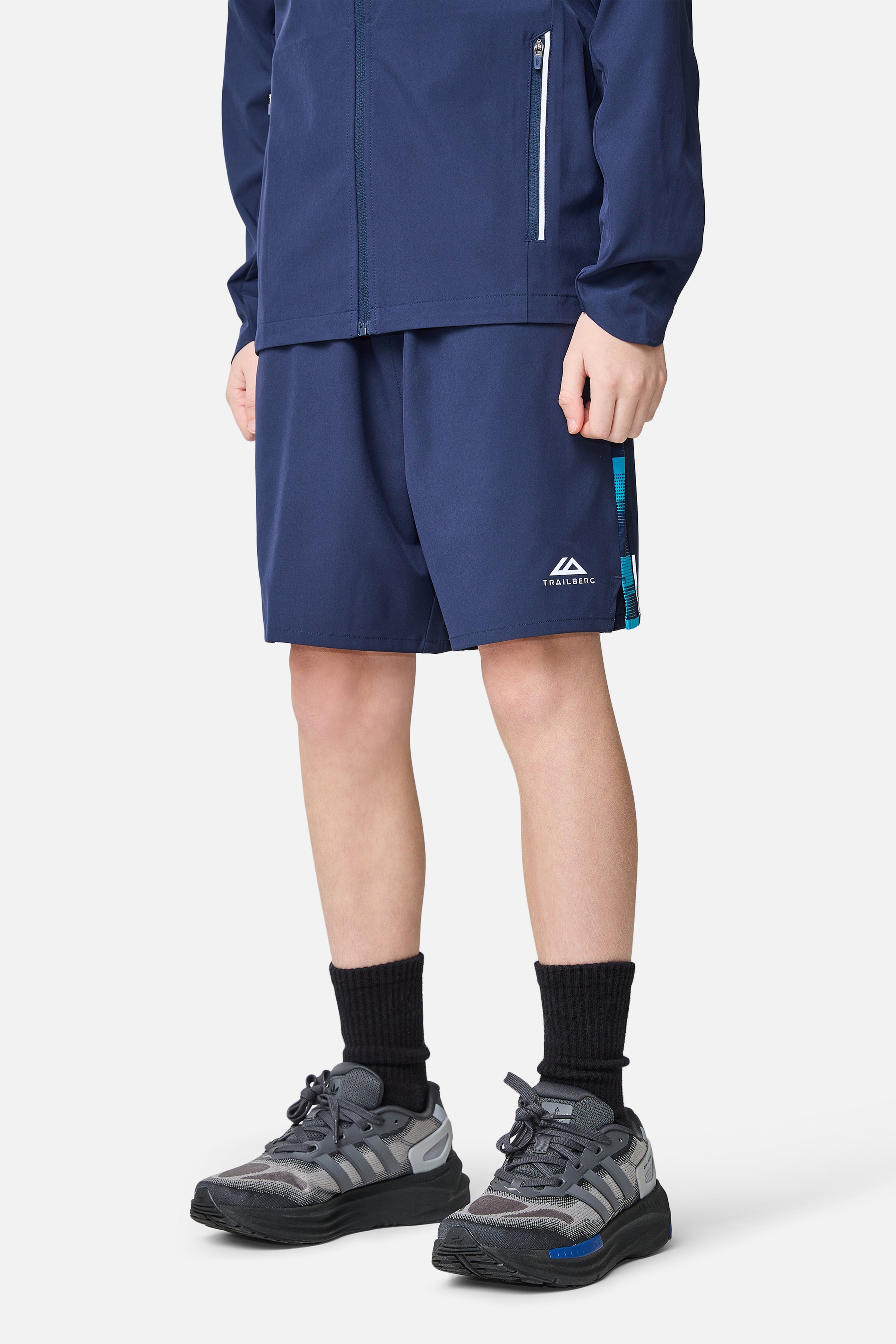 Jongens Twinset – Marineblauw/Mystic Ocean