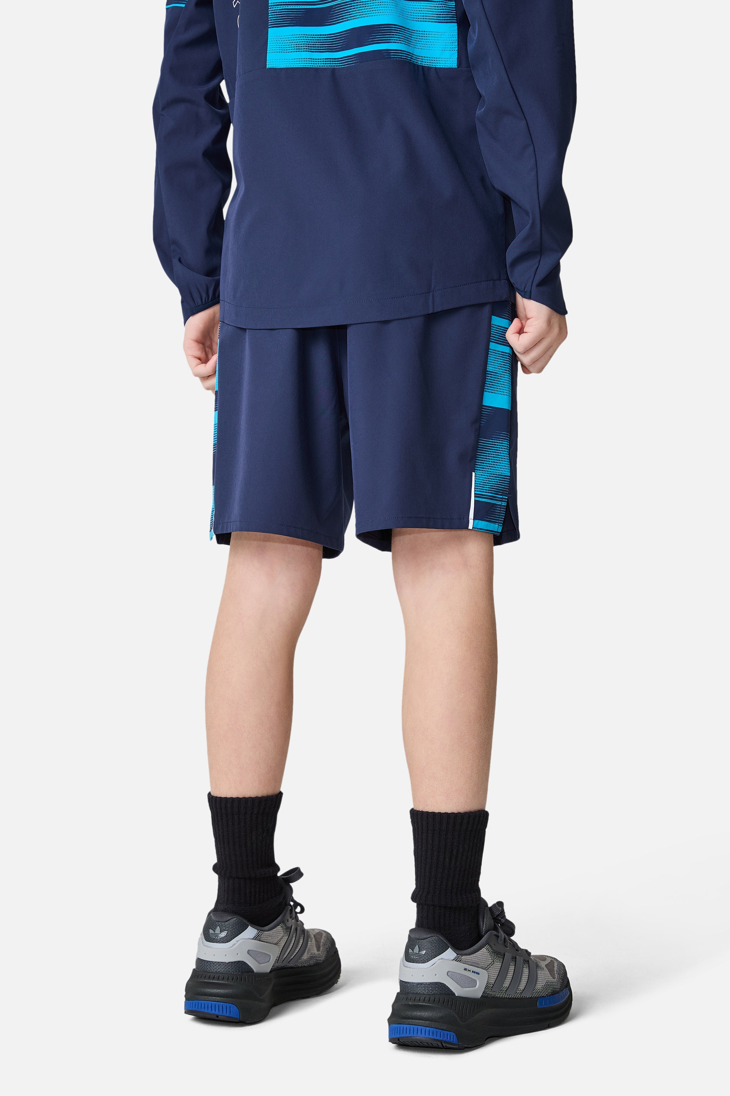Jongens Twinset – Marineblauw/Mystic Ocean