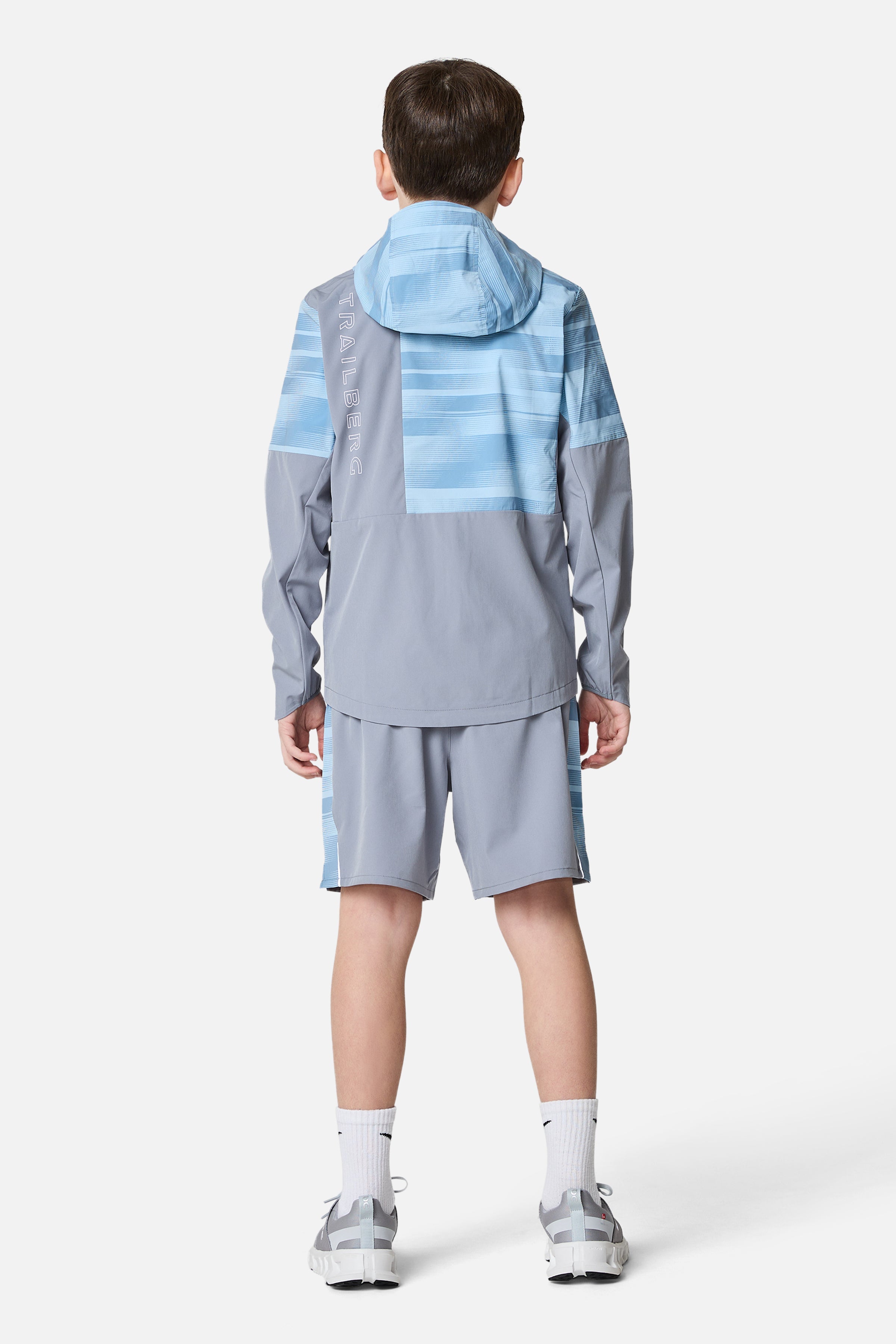 Jungen Windbreaker – Cloud Haze/Dove Blue/Washed Indigo