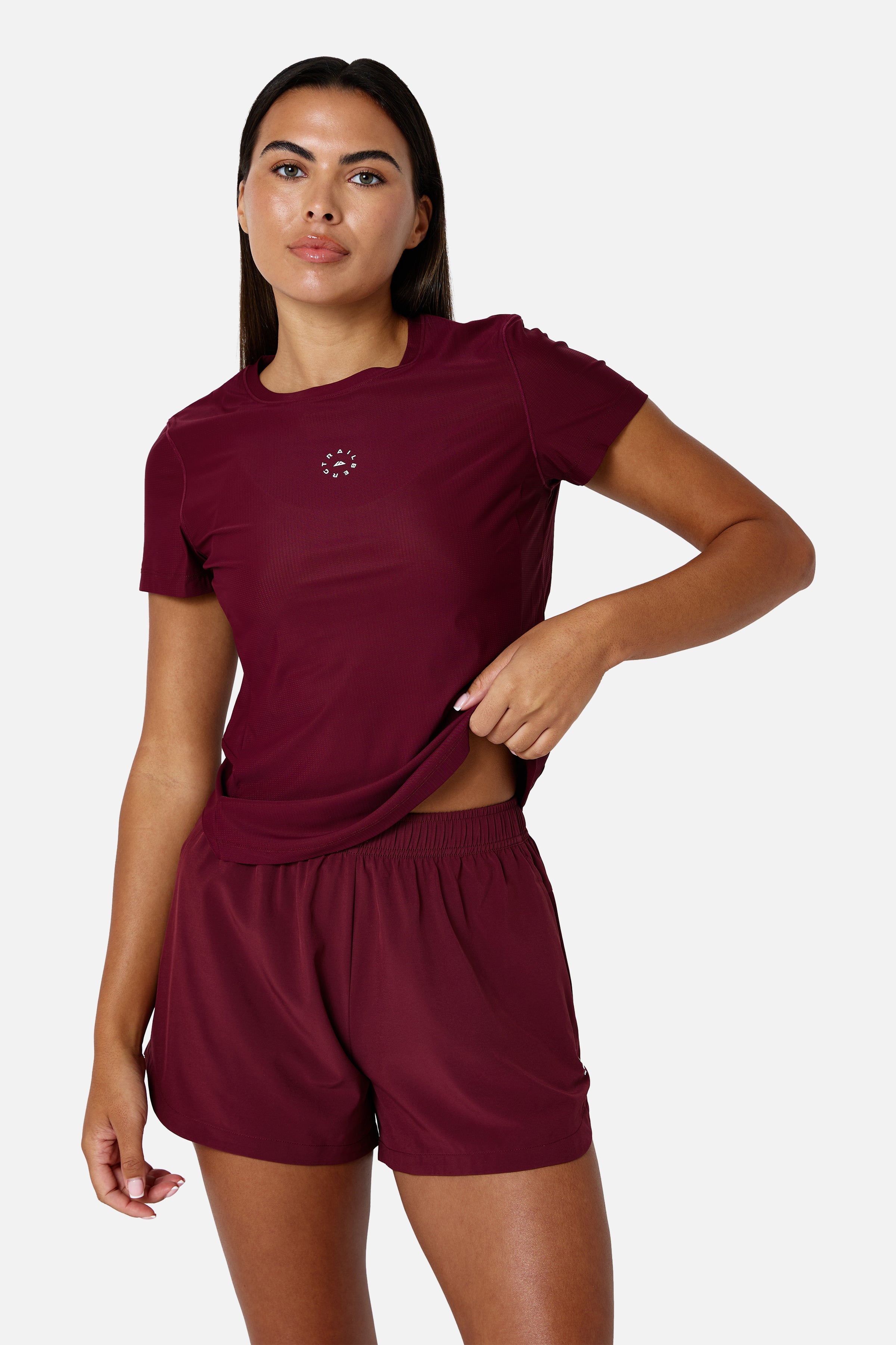 Womens Tide Short - Deep Claret