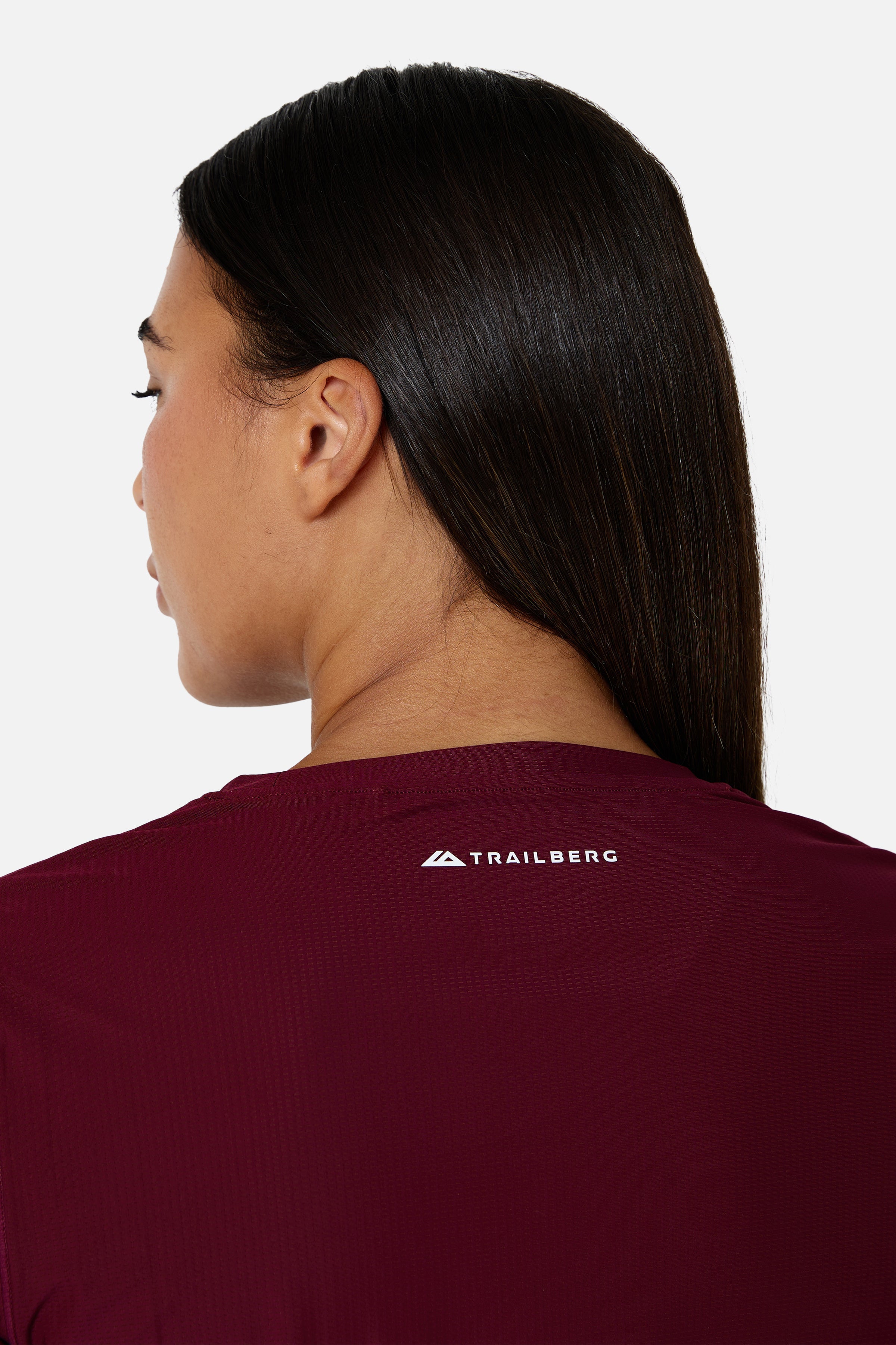 Womens Tide Tee - Deep Claret