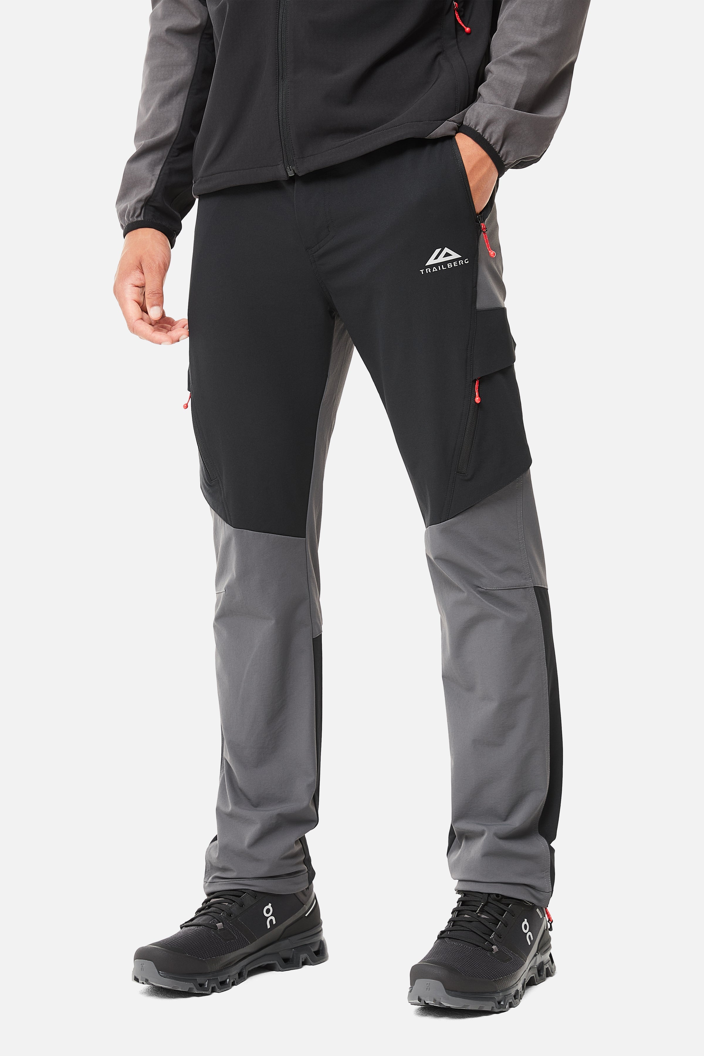 Jura Tracksuit - Black/Dark Grey