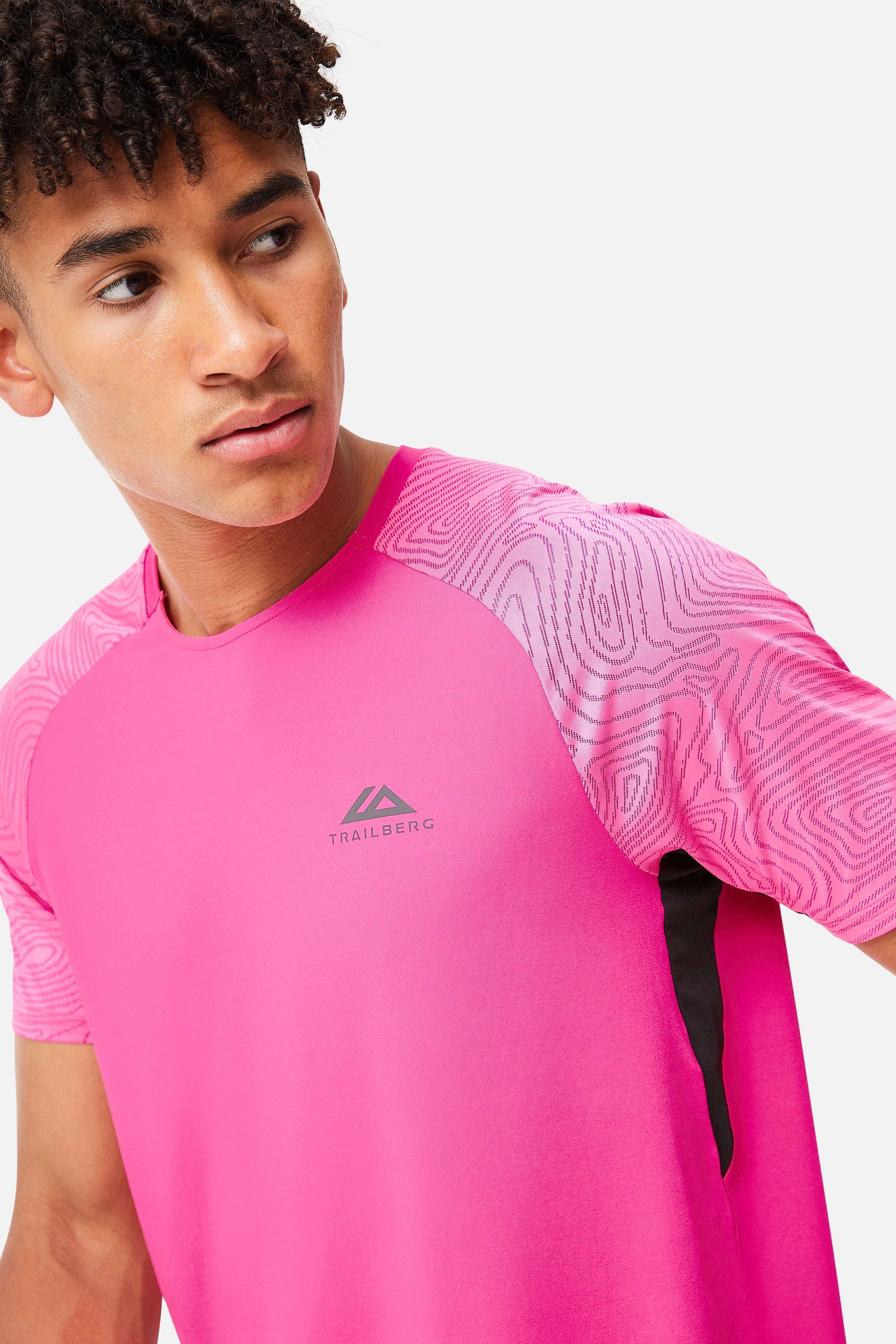 Geo Essentials Twinset - Pink/Black