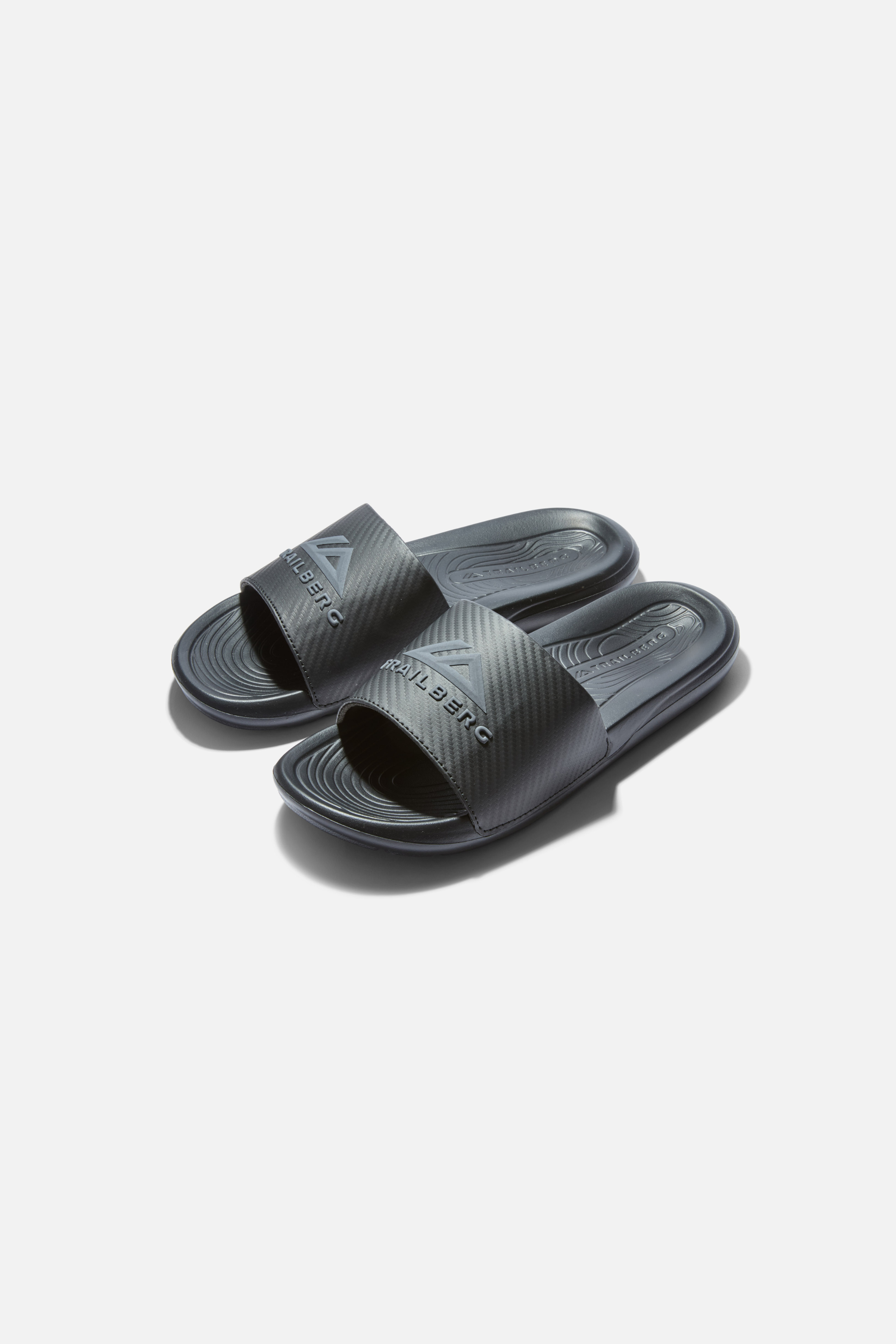 Jungen Carbon Pantolette - Schwarz/Vulkan-Grau