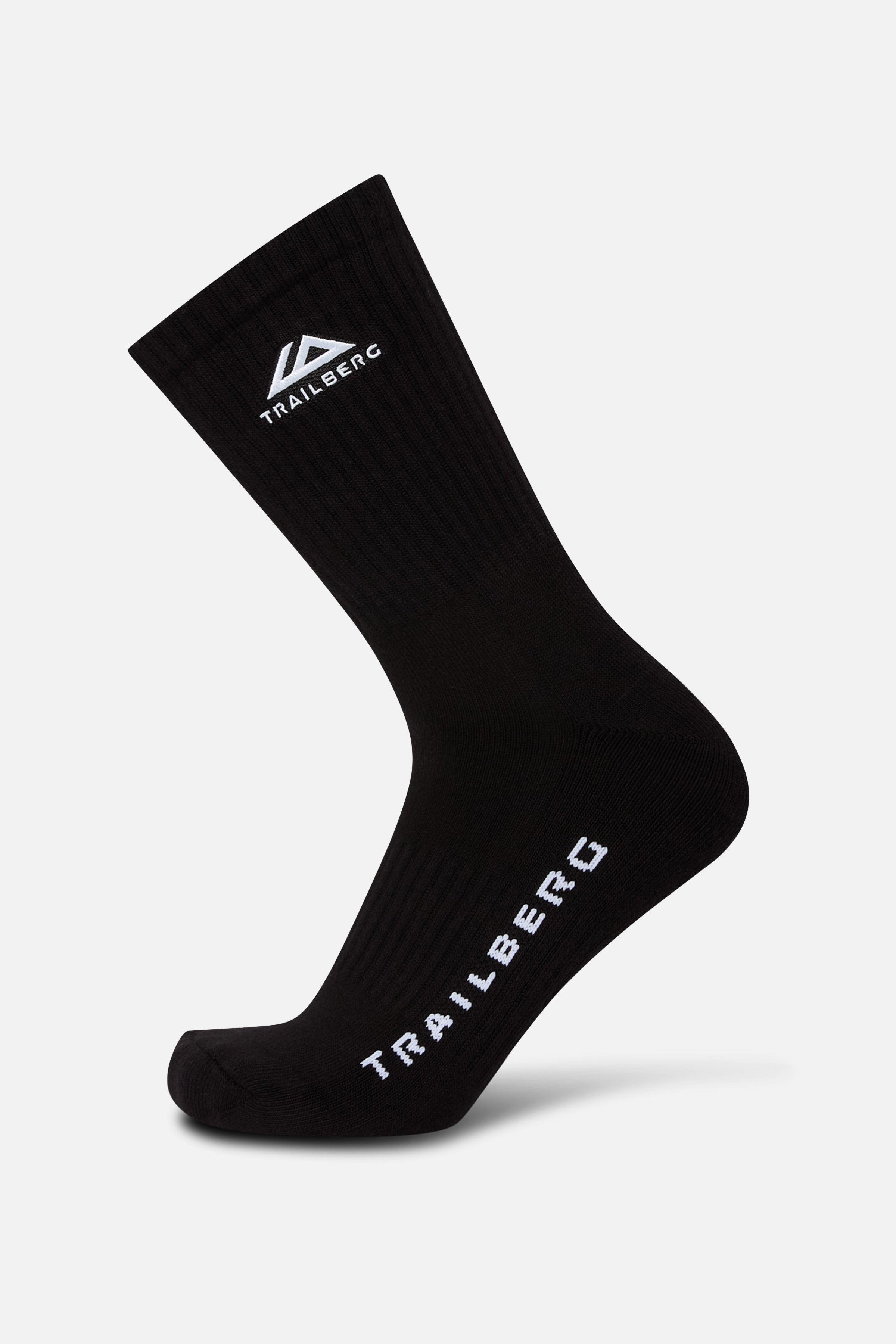 Edgebound 3 Pack Sock - Black
