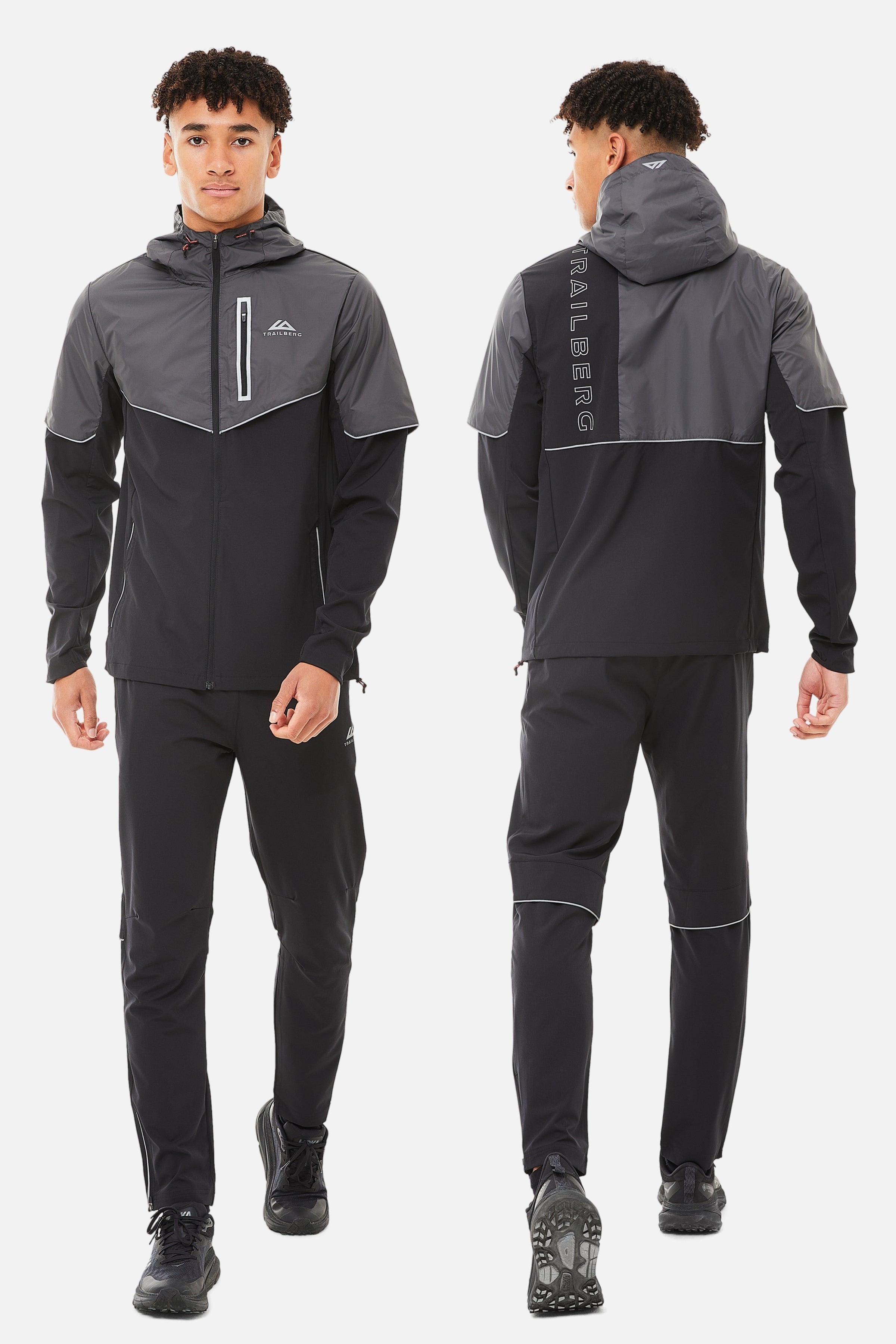 Vertigo 2.0 Tracksuit - Black/Grey