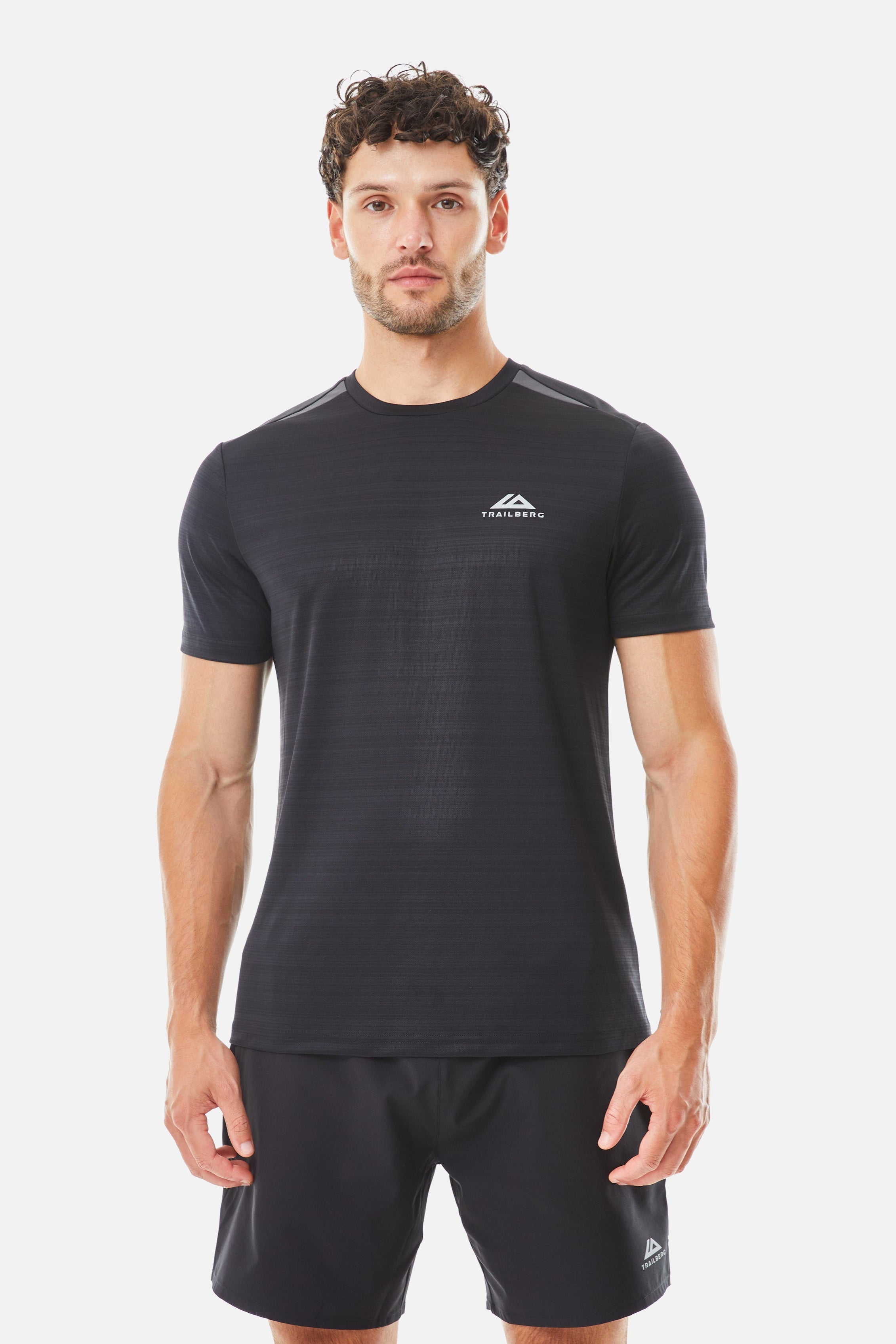 AW25 Cloud Tee - Black/Volcano Grey