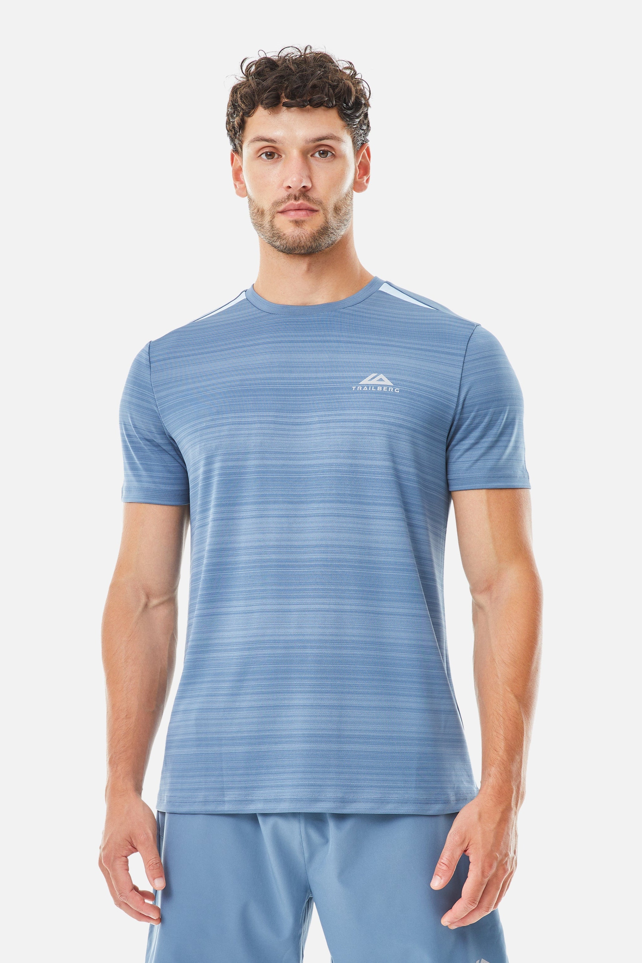 AW25 Cloud Tee - Slate Blue/Dove Blue