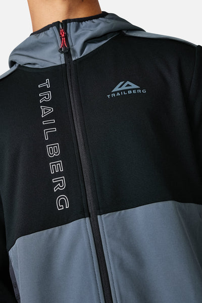 Triathlon Ultra Fleece Tracksuit - Black/Graphite Grey