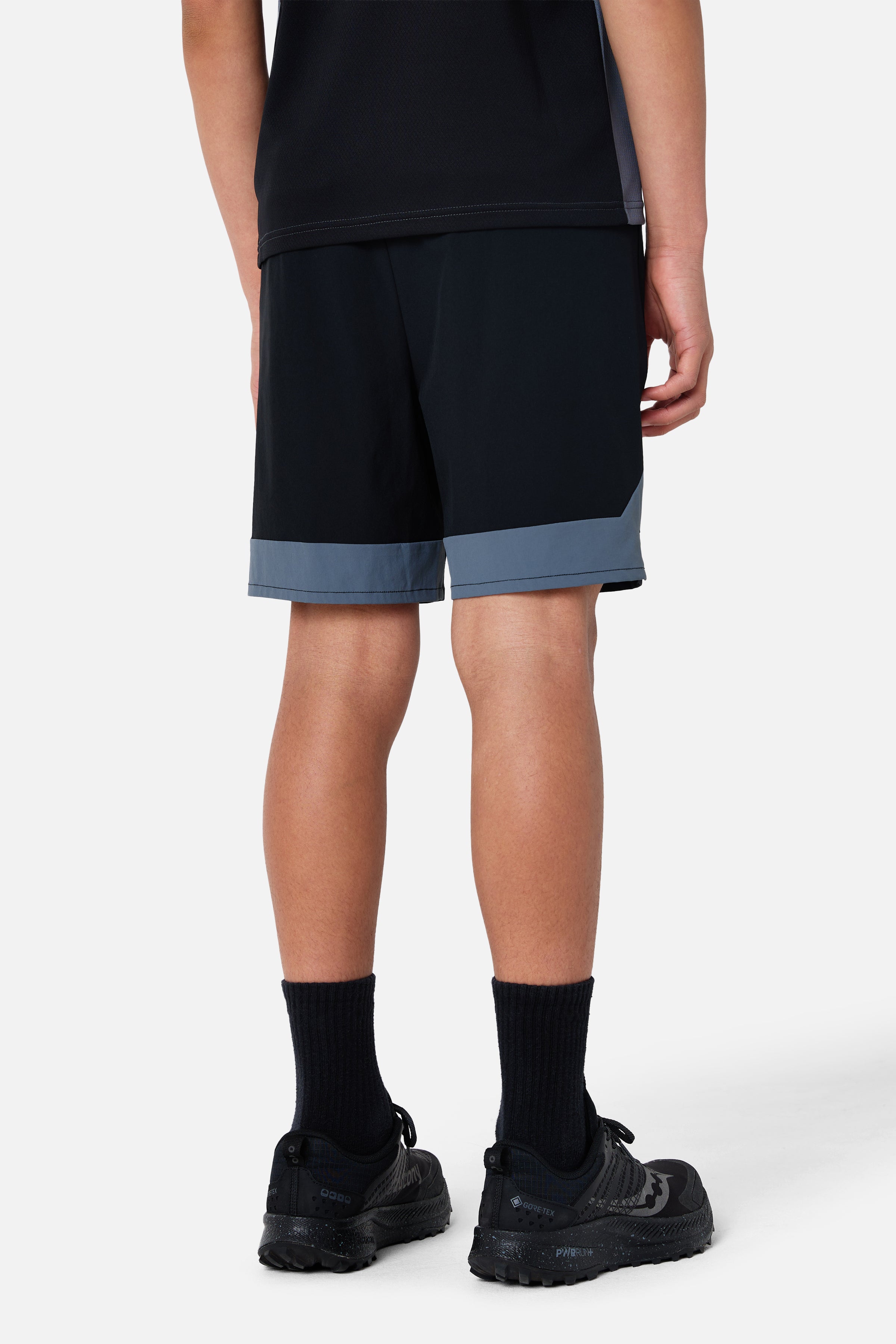 Boys Triathlon 4.0 Short - Black/Storm Grey/Cosmic Pink