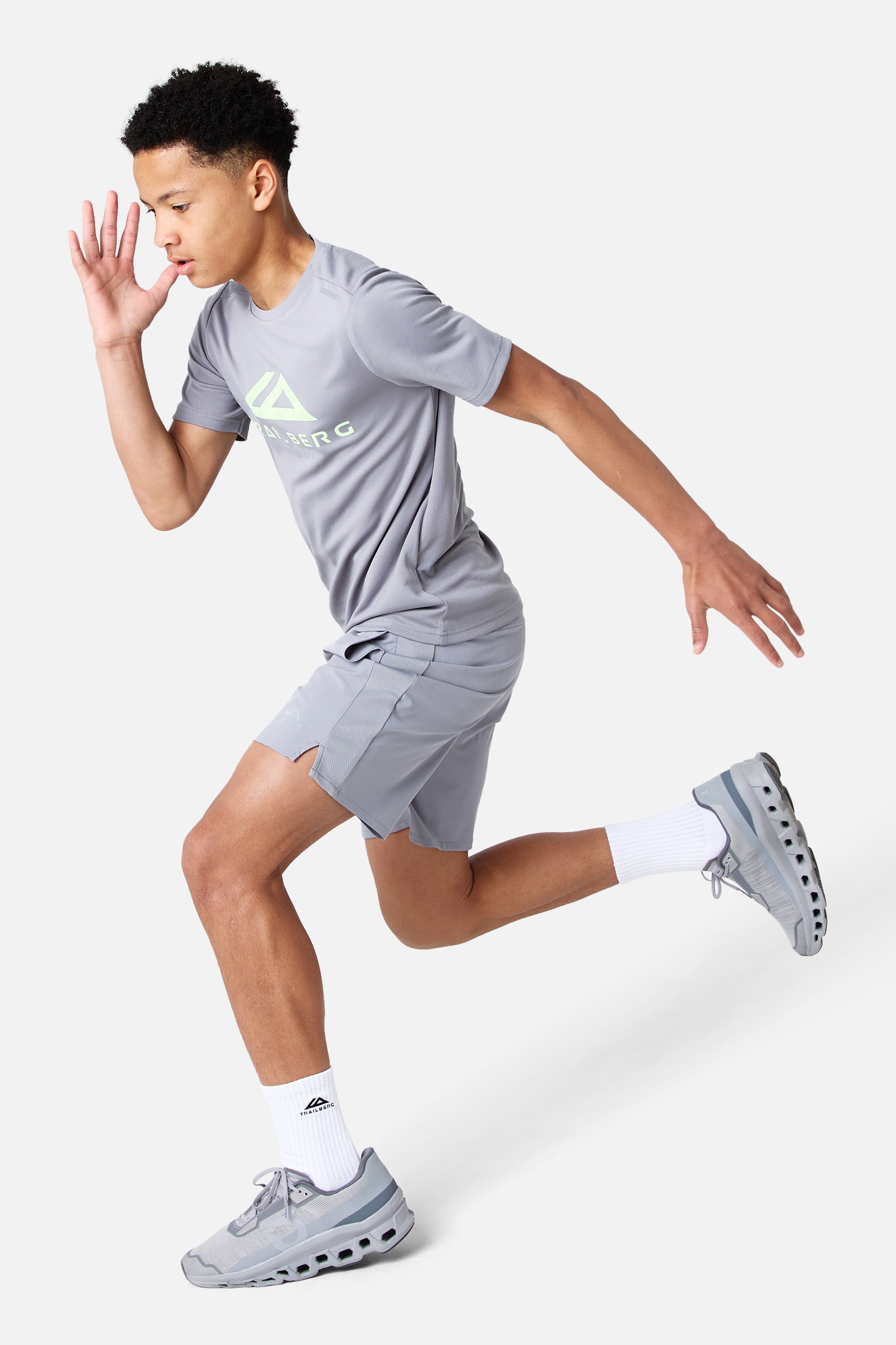 Boys Flex Twinset - Moon Grey
