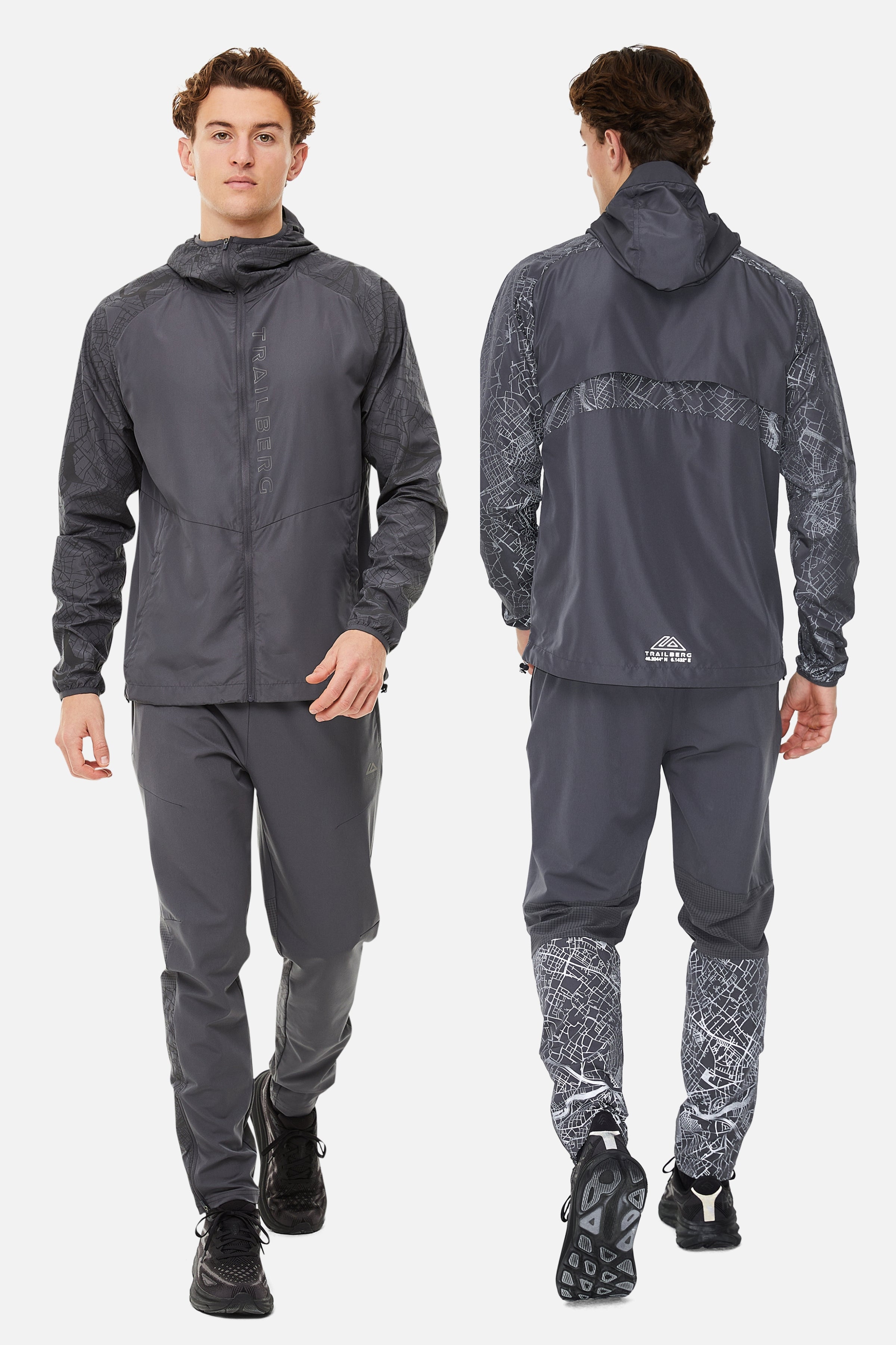 GENEVA TRACKSUIT - CHARCOAL GREY