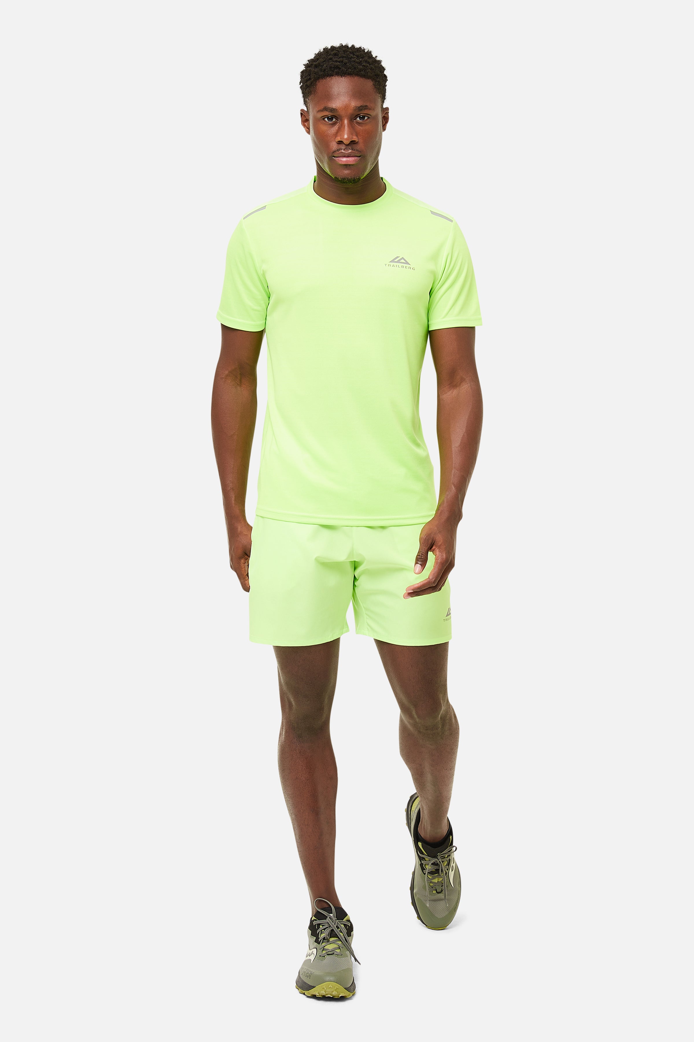 CLOUD AW24 TEE - NEON LIME