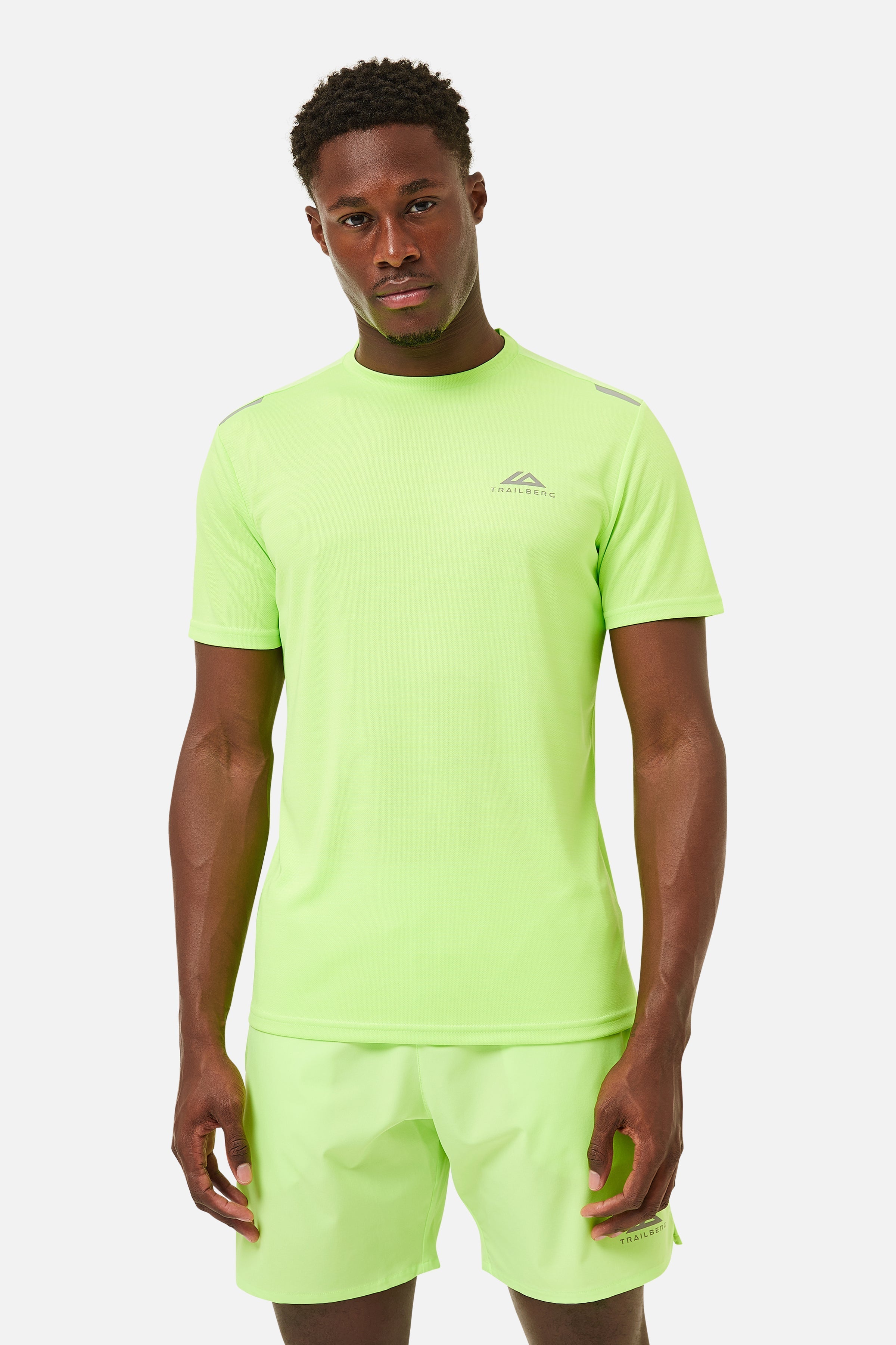 CLOUD AW24 TEE - NEON LIME