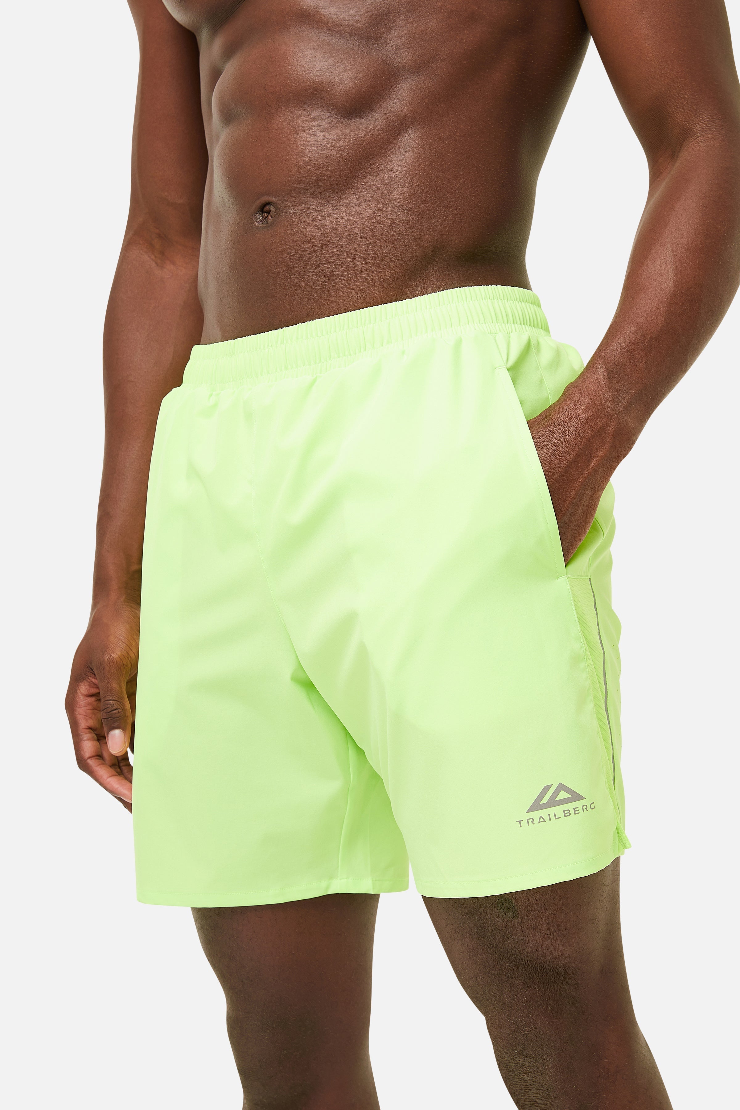 CLOUD AW24 SHORT - NEON LIME