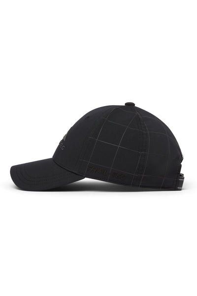 Reflective Grid 6 Panel Cap - Black
