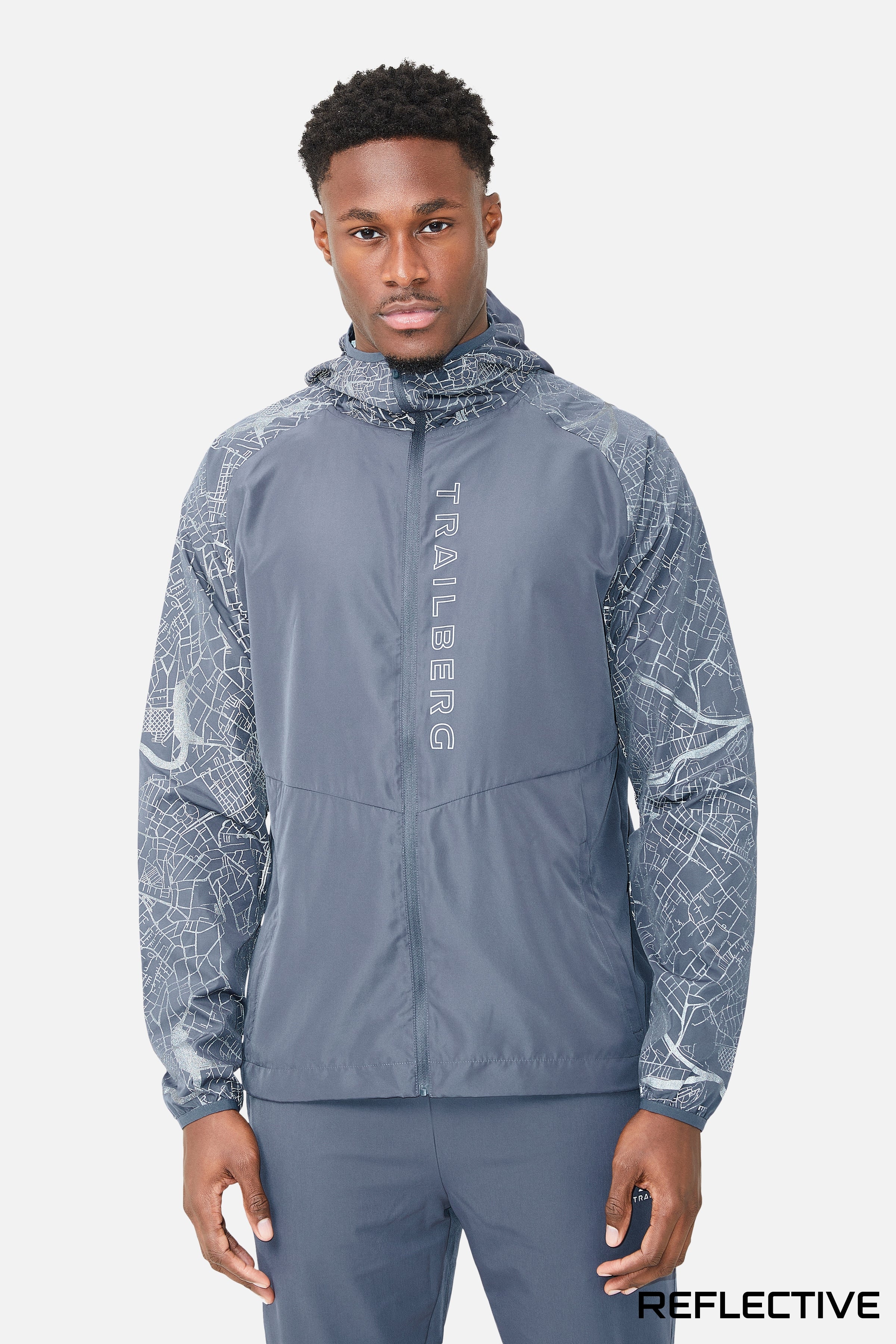 Geneva Windbreaker - Ombre Blue