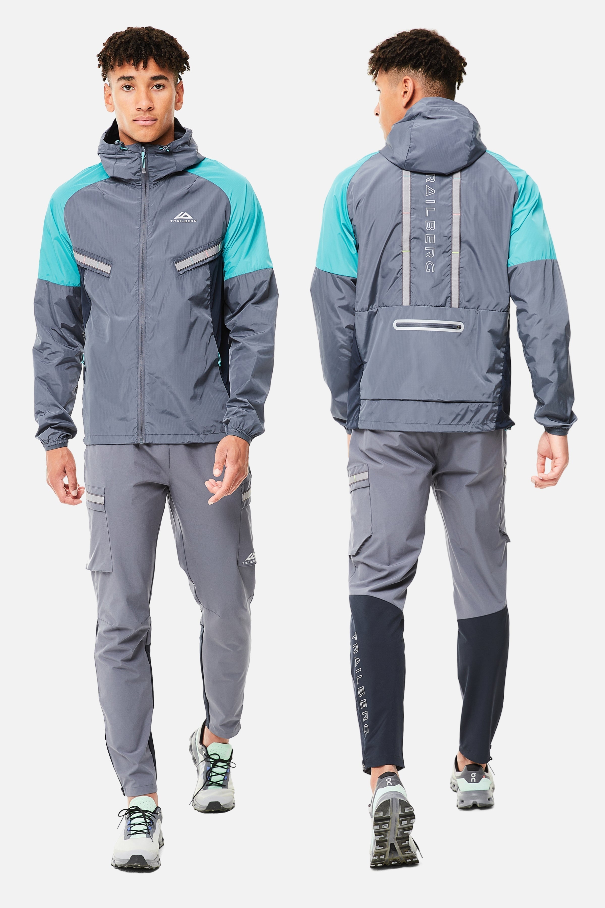 TRIATHLON 3.0 TRACKSUIT - TURQUOISE/MID GREY