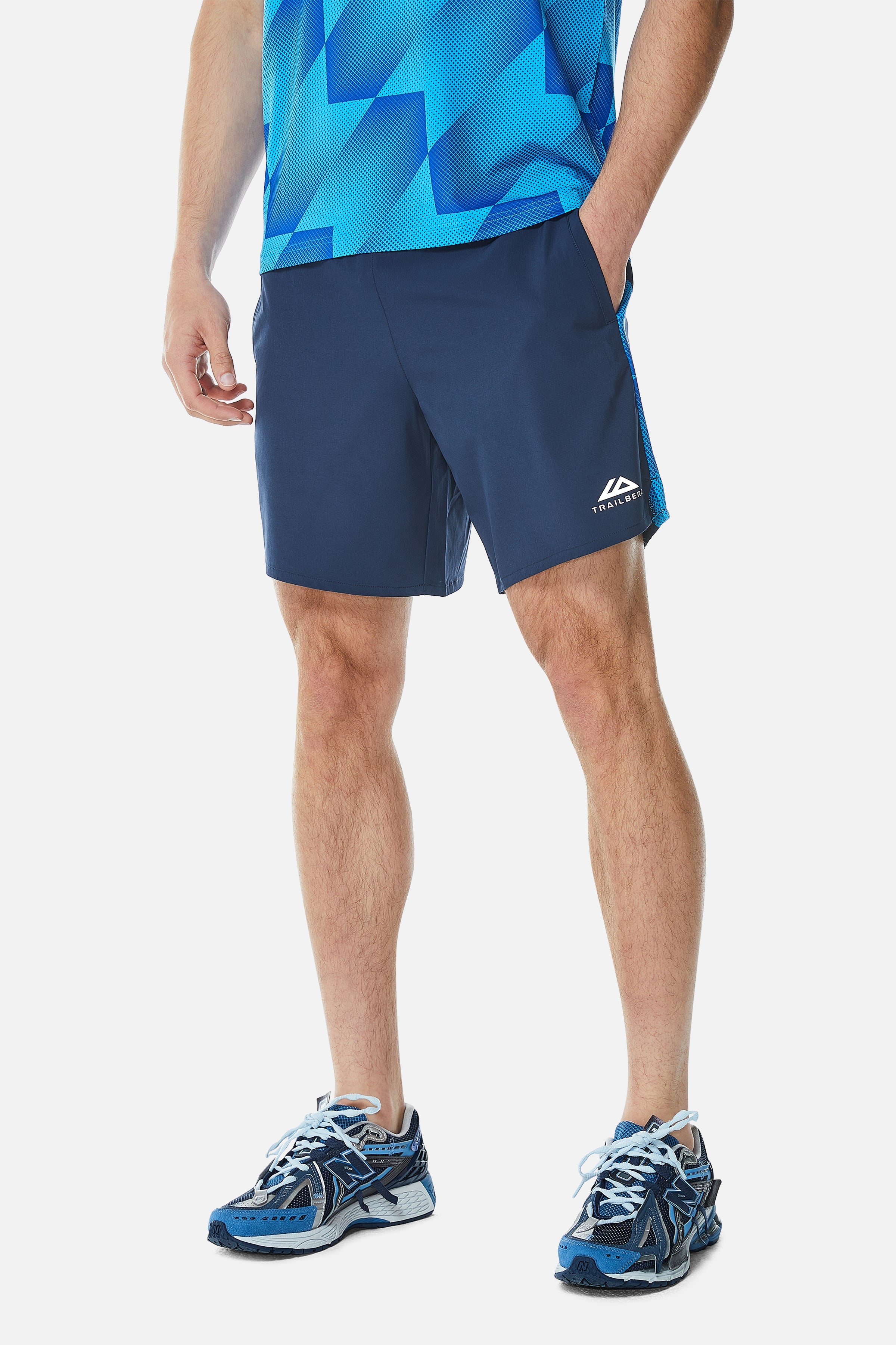 Chevron Short - Navy Blue/Mystic Ocean/Twilight Haze
