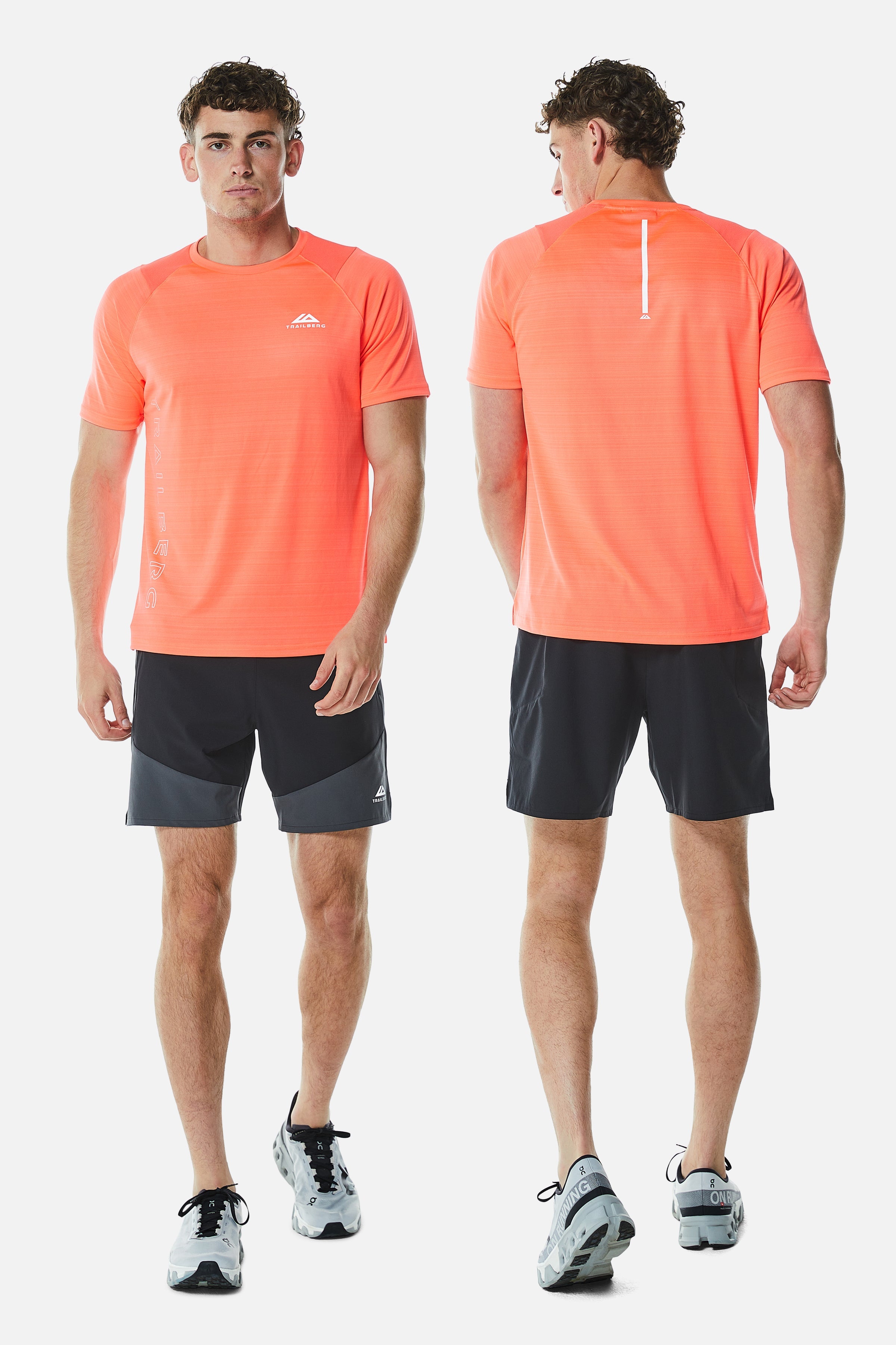 Surge Twinset - Black/Sunset Glow/Neon Fuschia/Volcano Grey