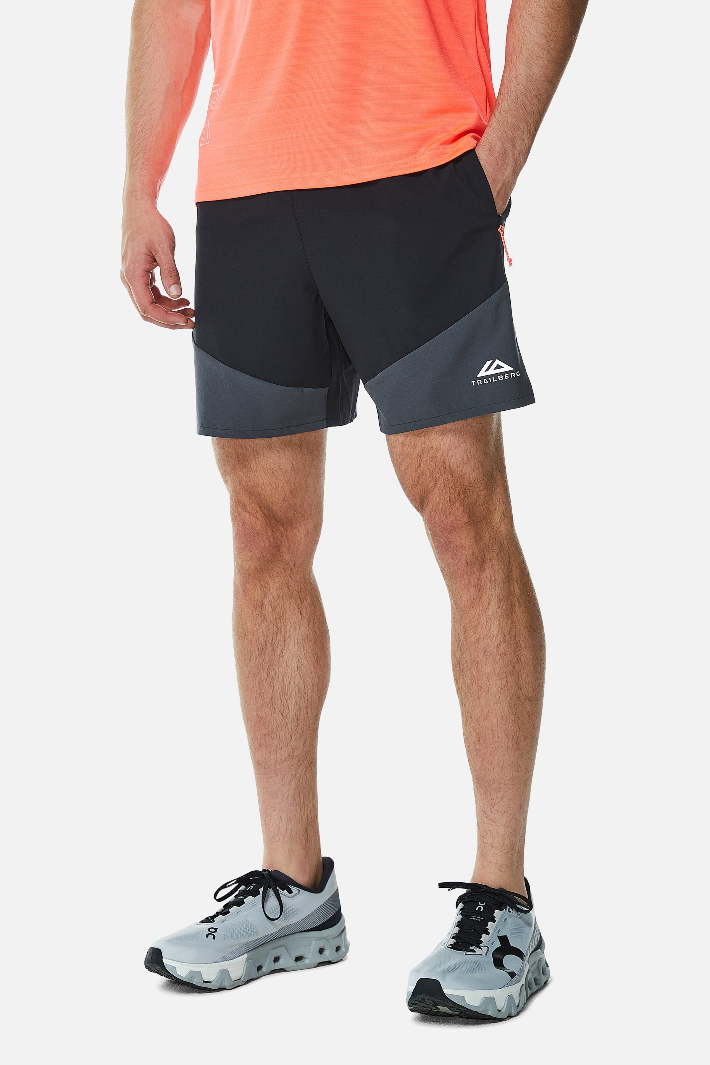 Surge Short - Black/Volcano Grey