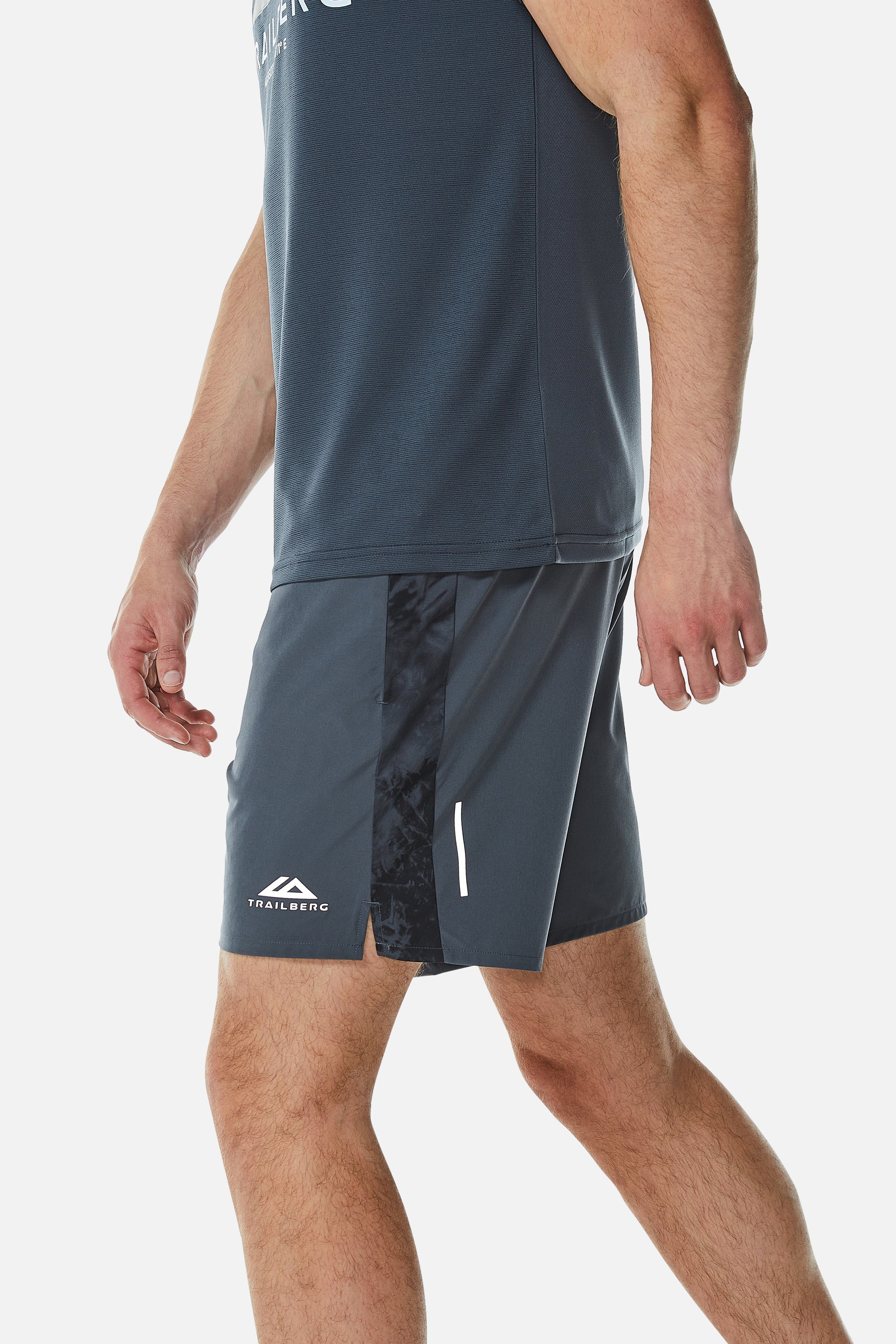 Tie Dye Short - Iron Grey/Black
