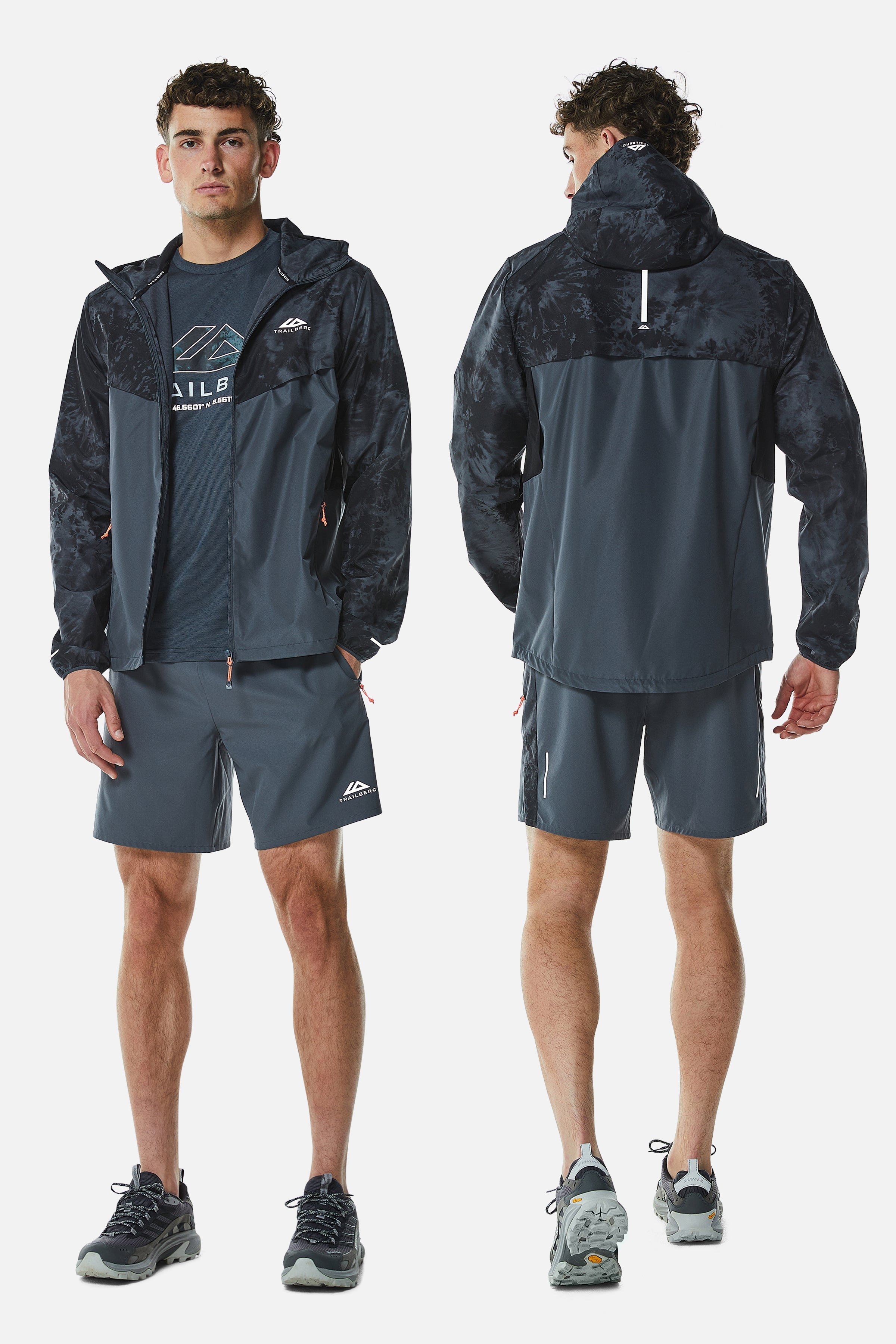 Tie Dye Triset - Iron Grey/Black
