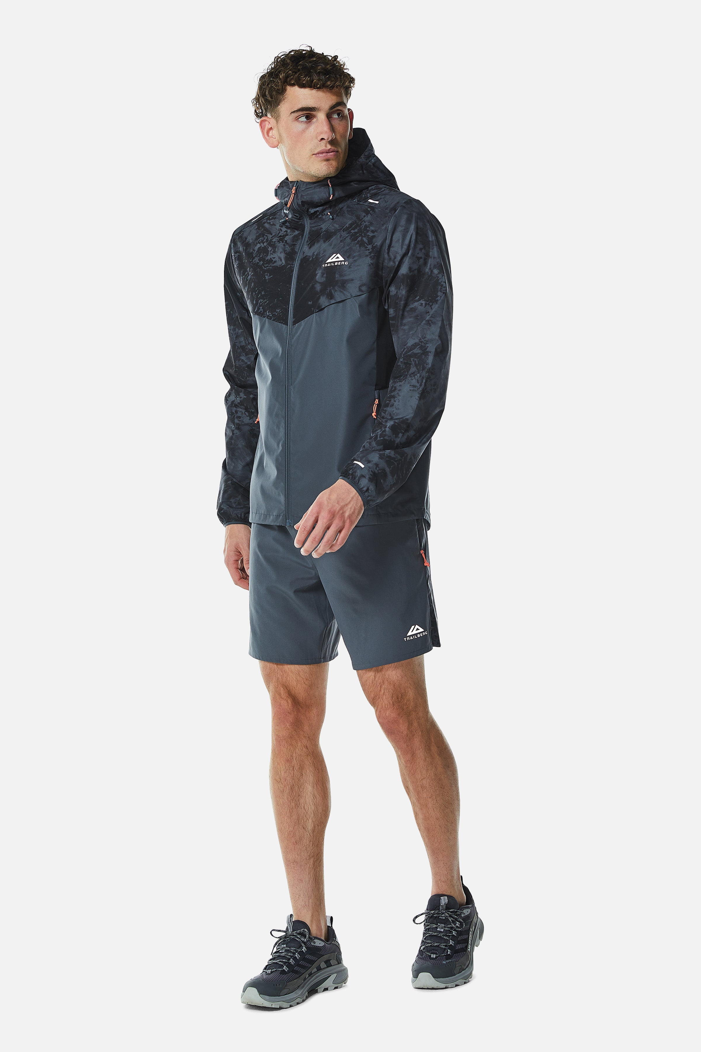 Tie Dye Windset - Iron Grey/Black