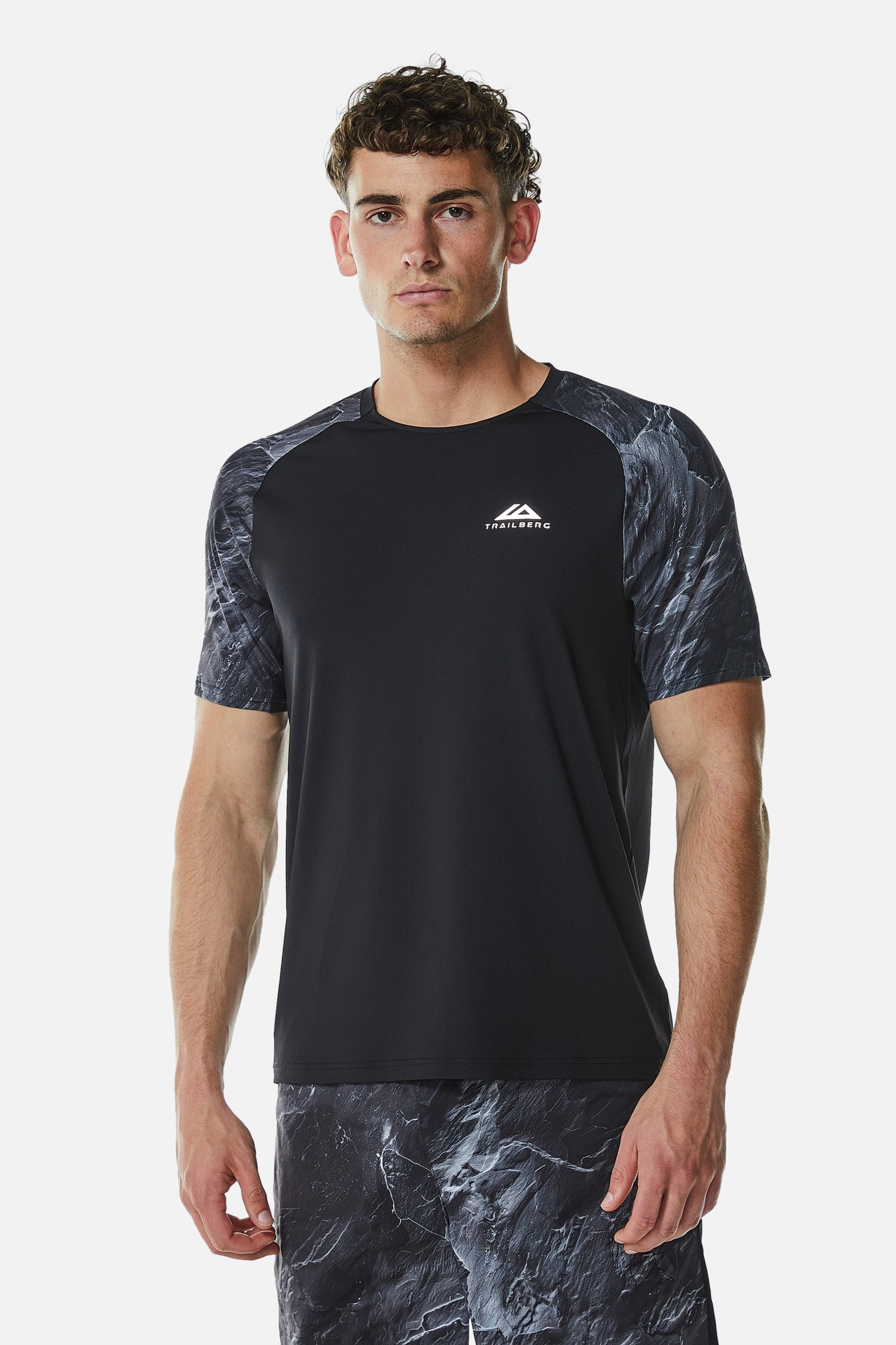 Vertex Obsidian Tee - Black/Neon Lime
