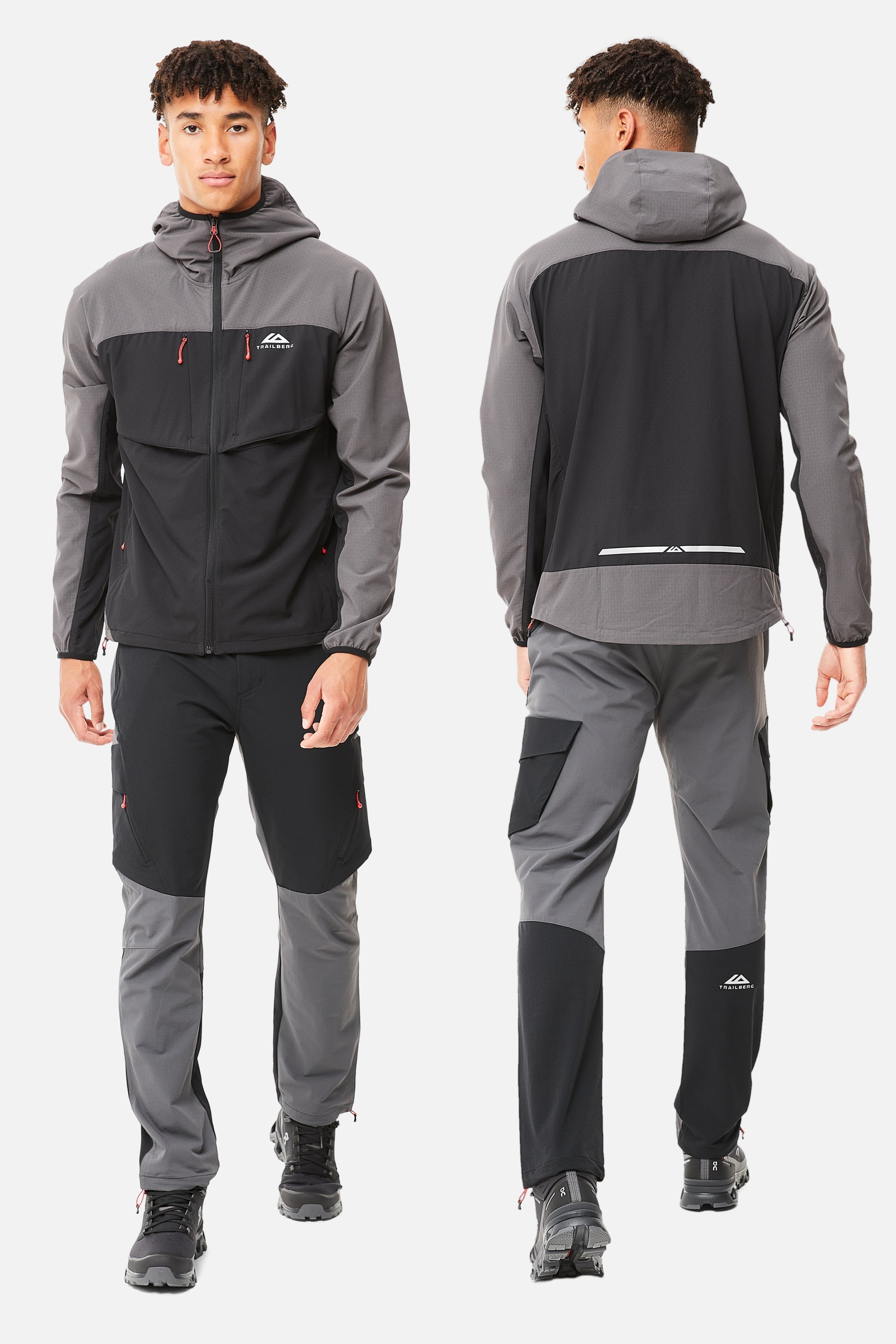 Jura Tracksuit - Black/Dark Grey