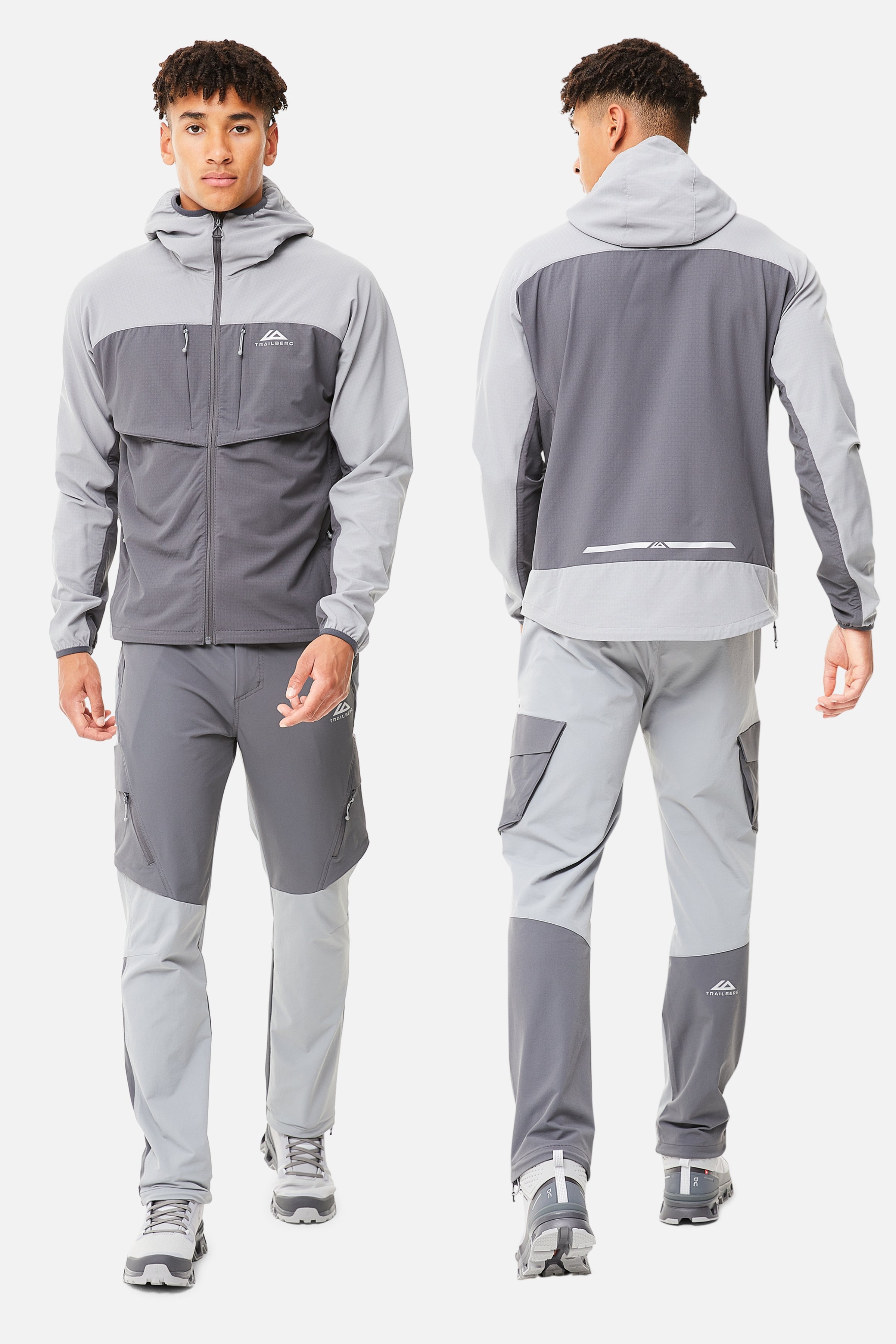 Jura Tracksuit - Charcoal Grey/Grey