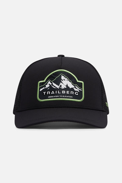Crestor Trucker Cap - Black/Idyllic Green