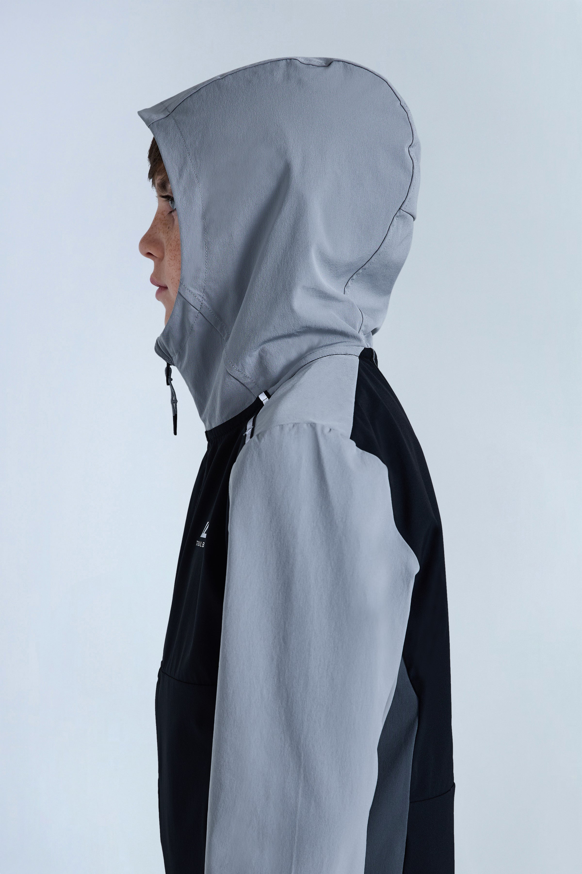 Boys Triathlon 2.0 Hood - Black/Moon Grey/Iron Grey